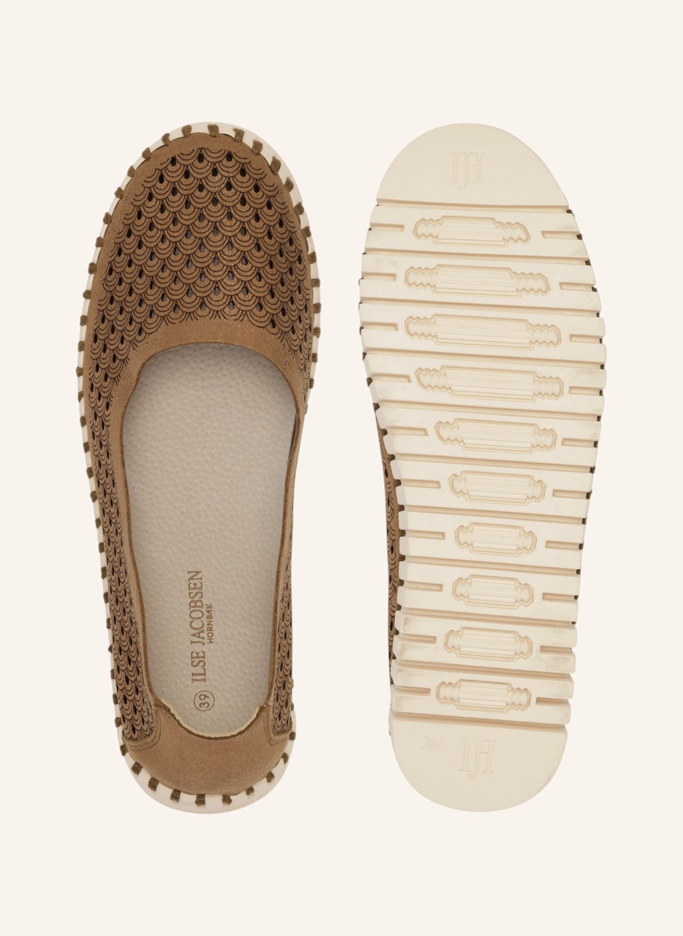 ILSE JACOBSEN Slipper TULIP3578: BRAUN