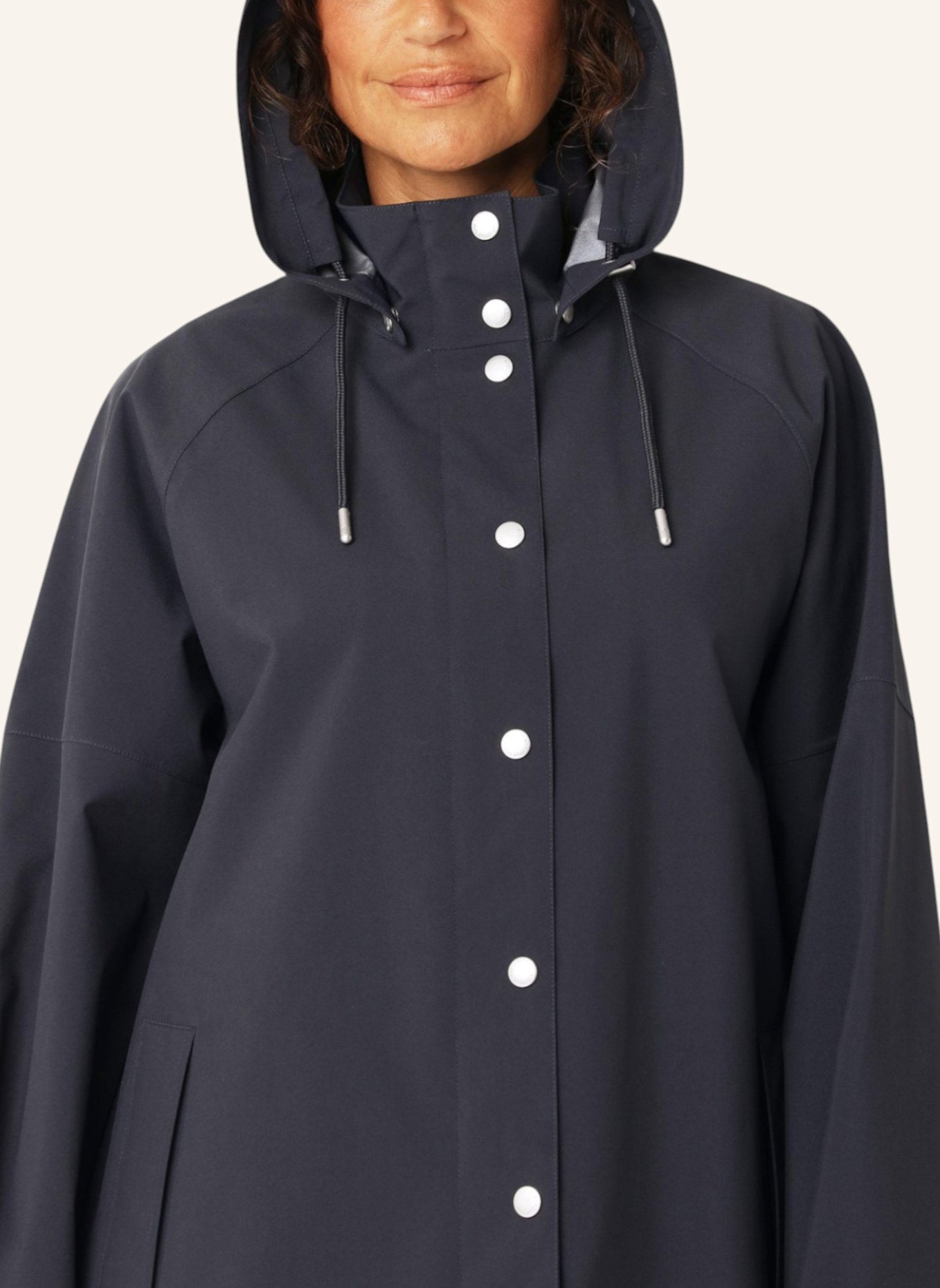 ILSE JACOBSEN Regenjacke GENTLERAIN02: DUNKELBLAU