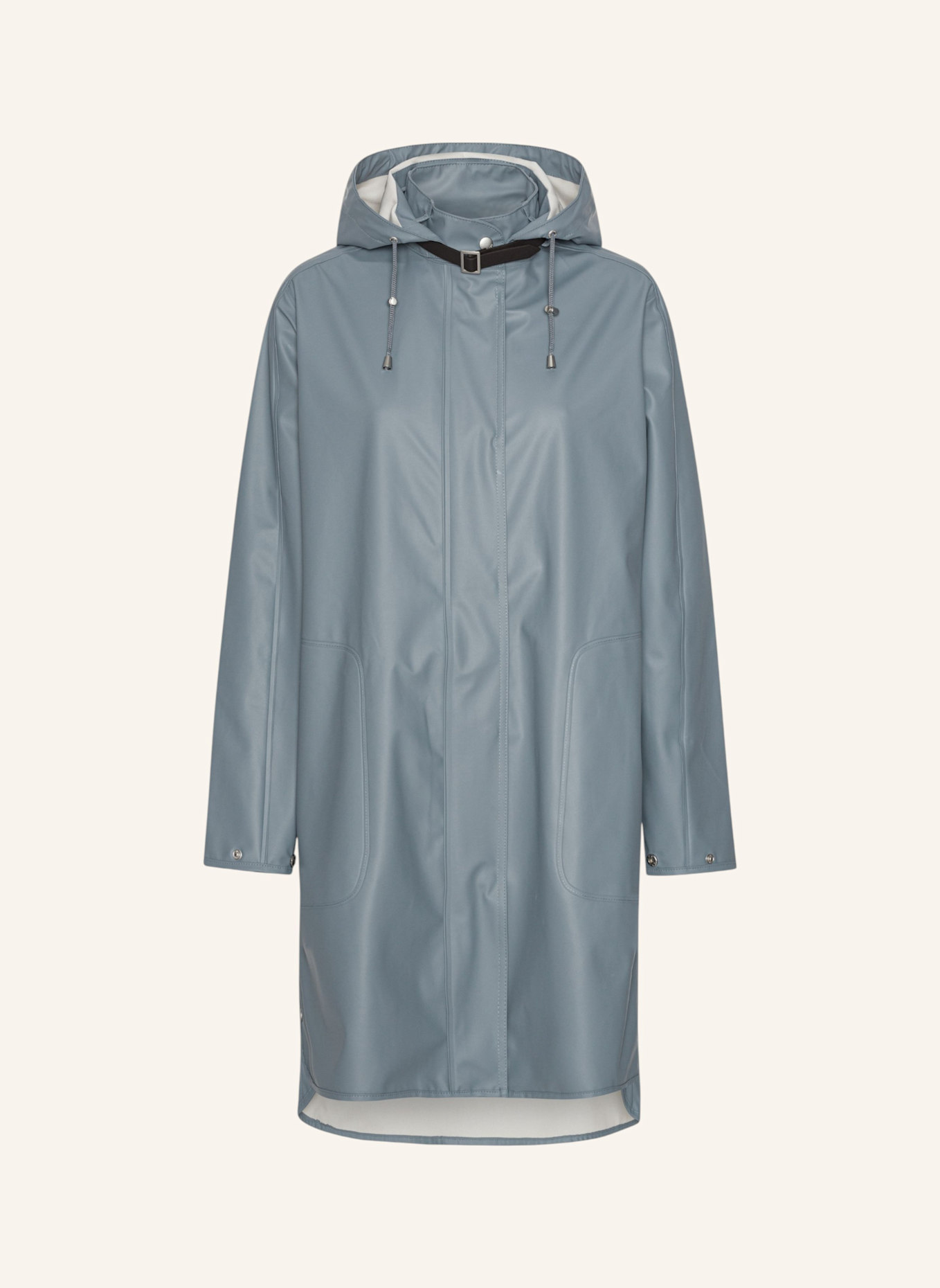 ILSE JACOBSEN Regenmantel RAIN71: BLAUGRAU