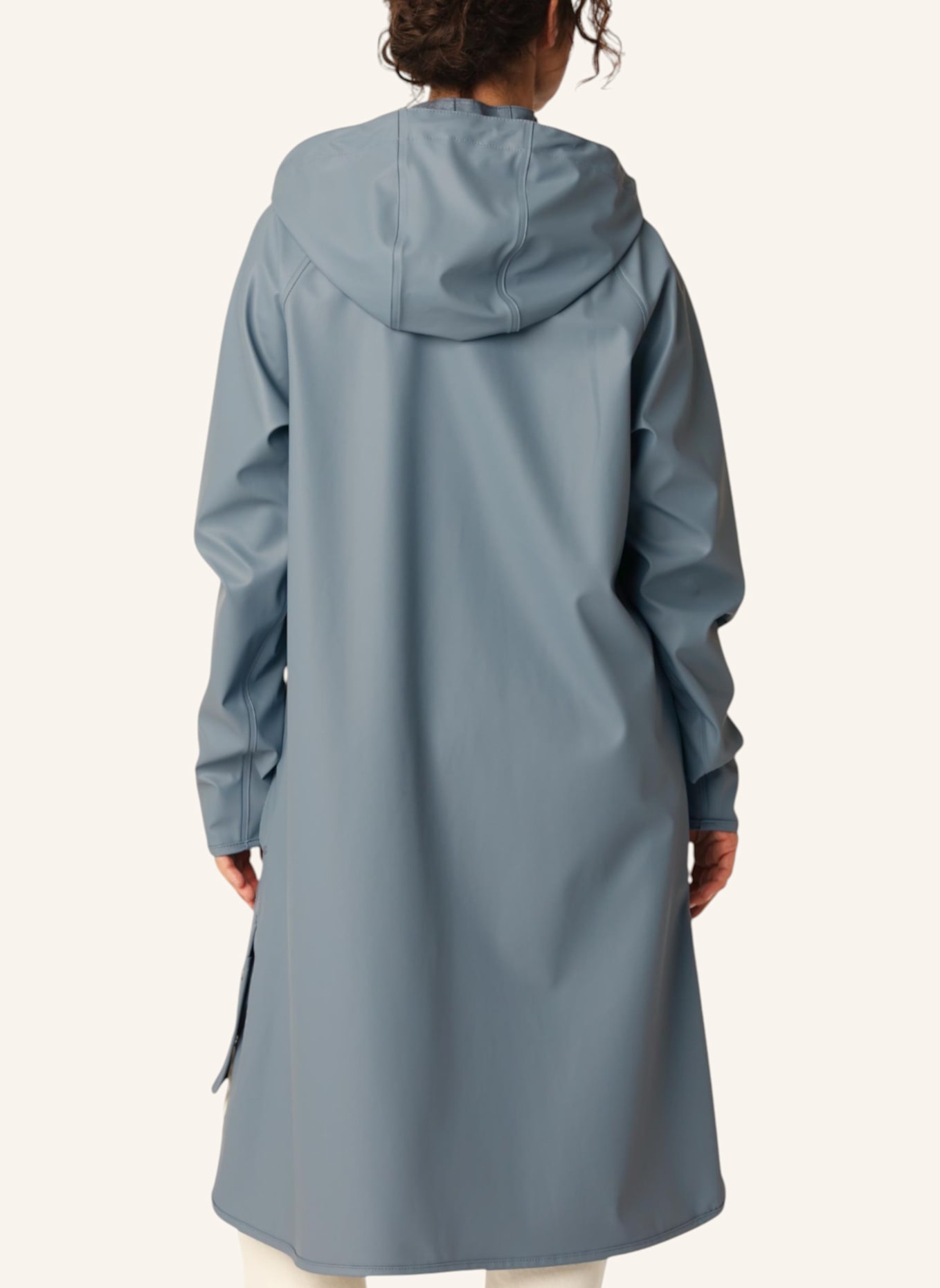 ILSE JACOBSEN Regenmantel RAIN71: BLAUGRAU
