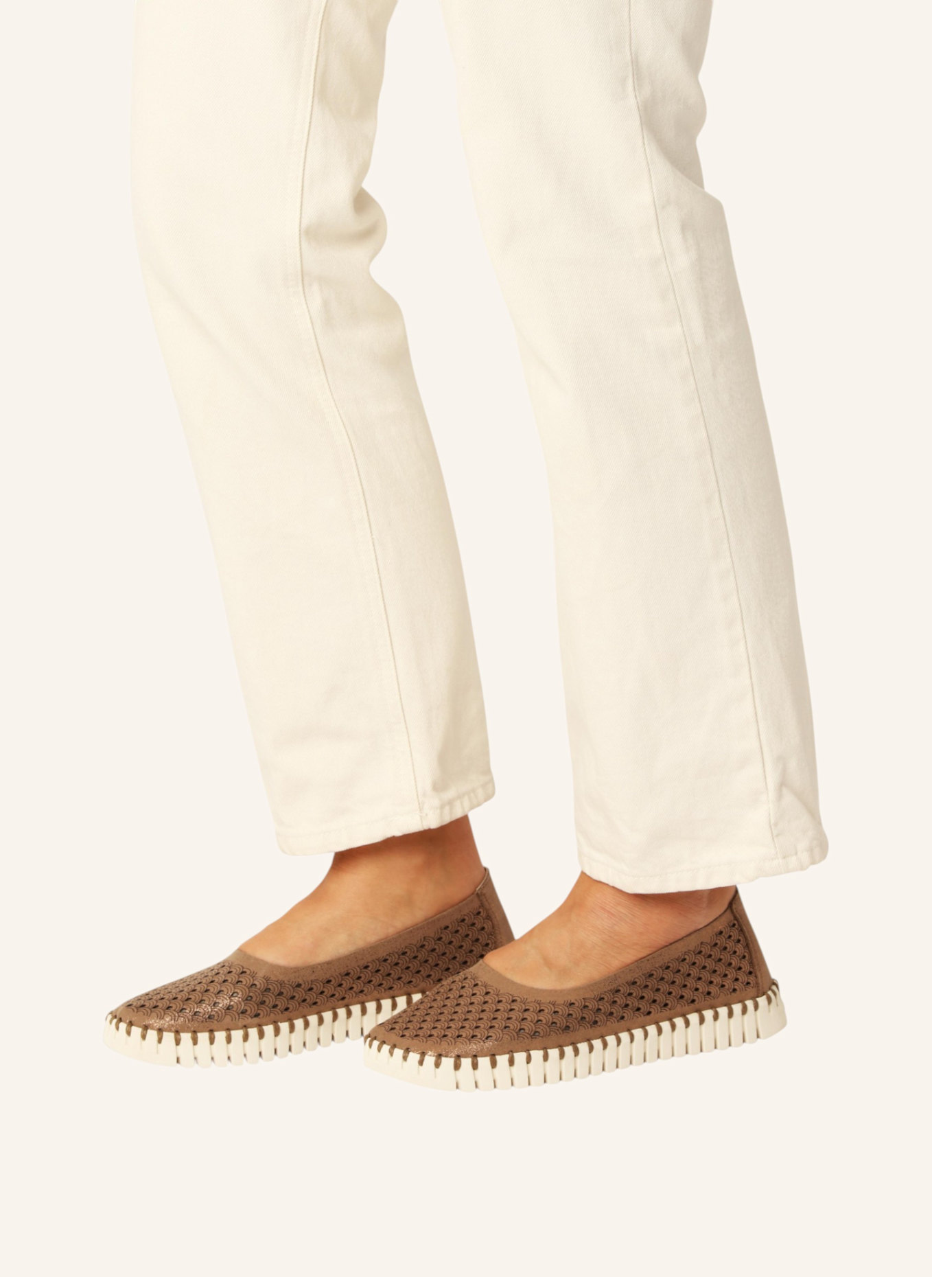 ILSE JACOBSEN Slipper TULIP3578: BRAUN