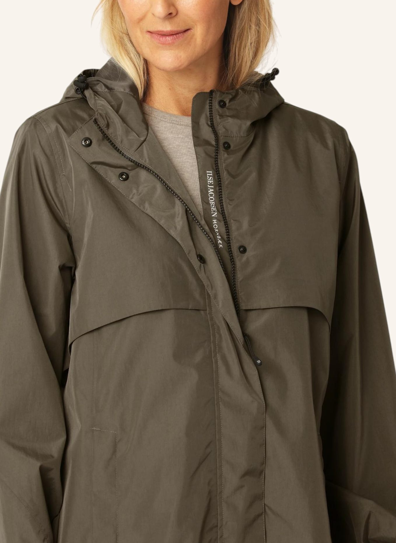 ILSE JACOBSEN Regenjacke CITYRAIN03: OLIV