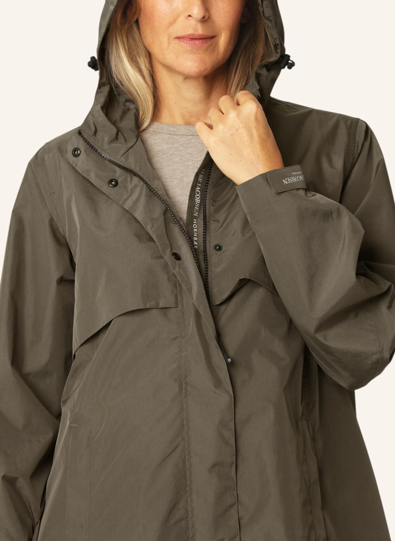 ILSE JACOBSEN Regenjacke CITYRAIN03: OLIV