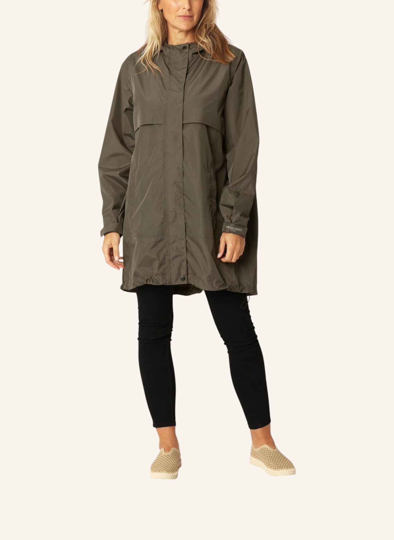 ILSE JACOBSEN Regenjacke CITYRAIN03: OLIV