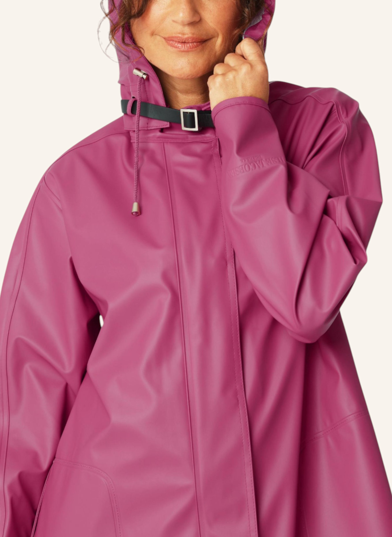 ILSE JACOBSEN Regenmantel RAIN71: LILA