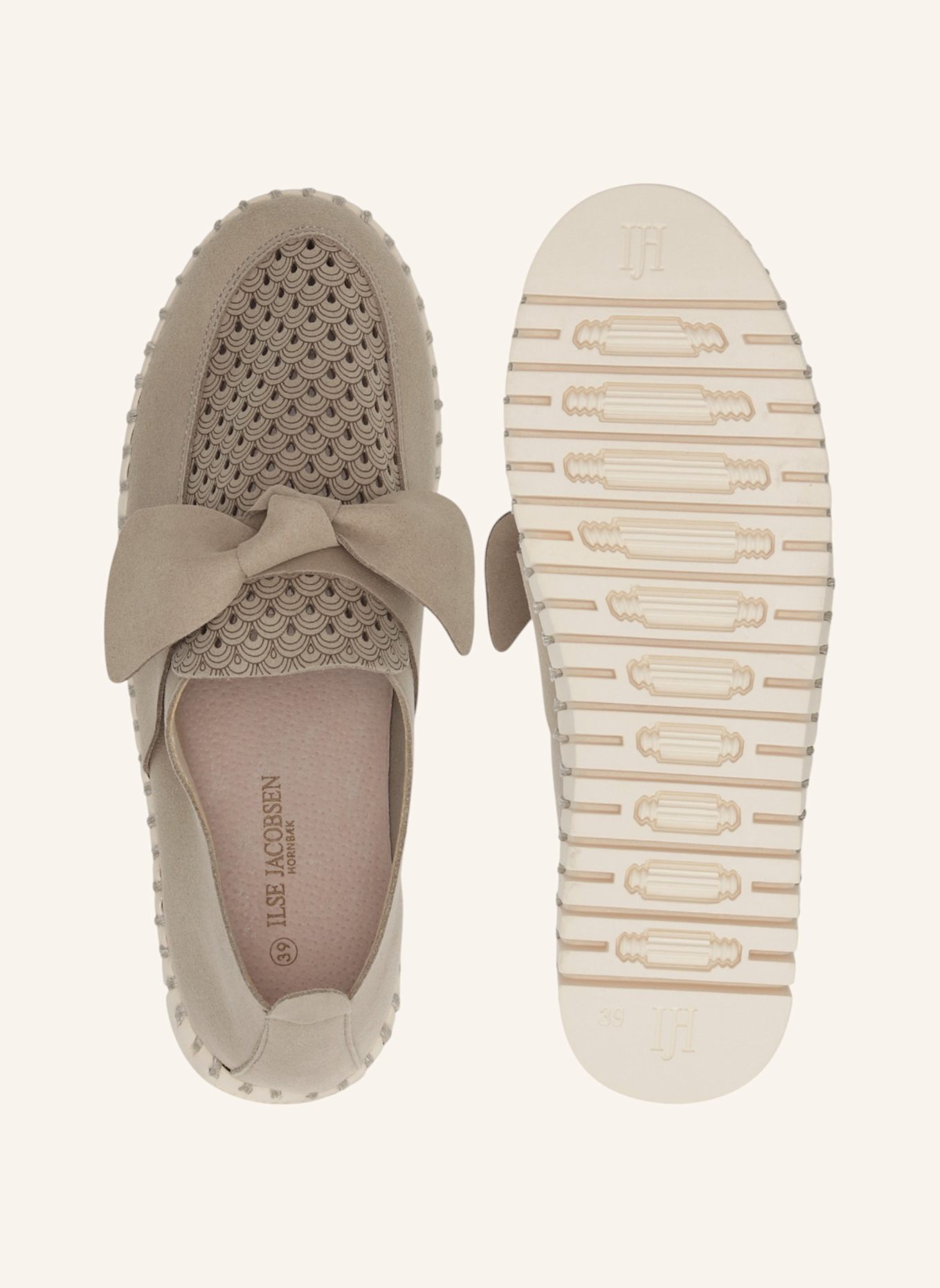 ILSE JACOBSEN Slipper TULIP4086: TAUPE