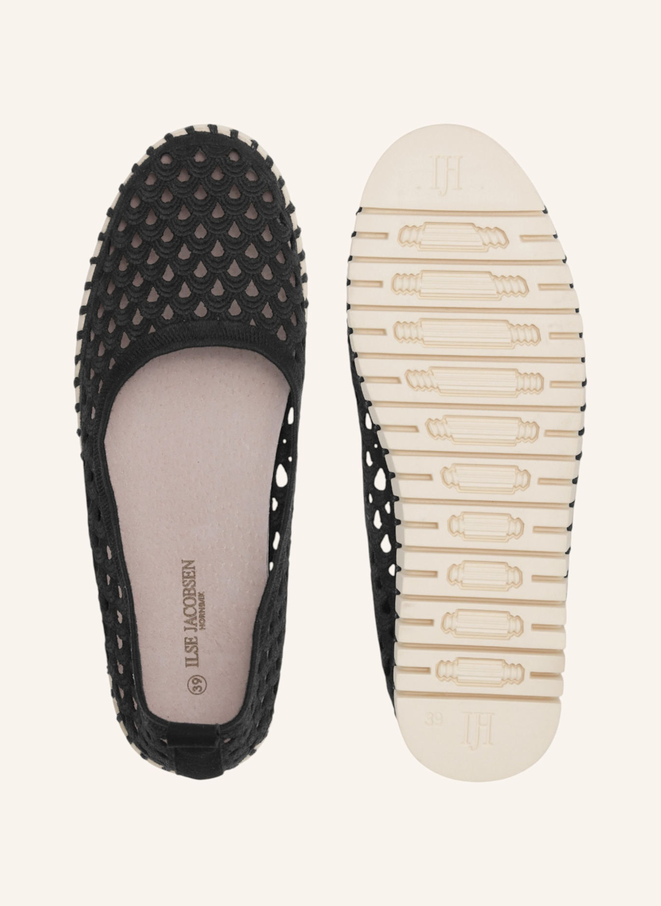 ILSE JACOBSEN Ballerinas TULIP3479: SCHWARZ