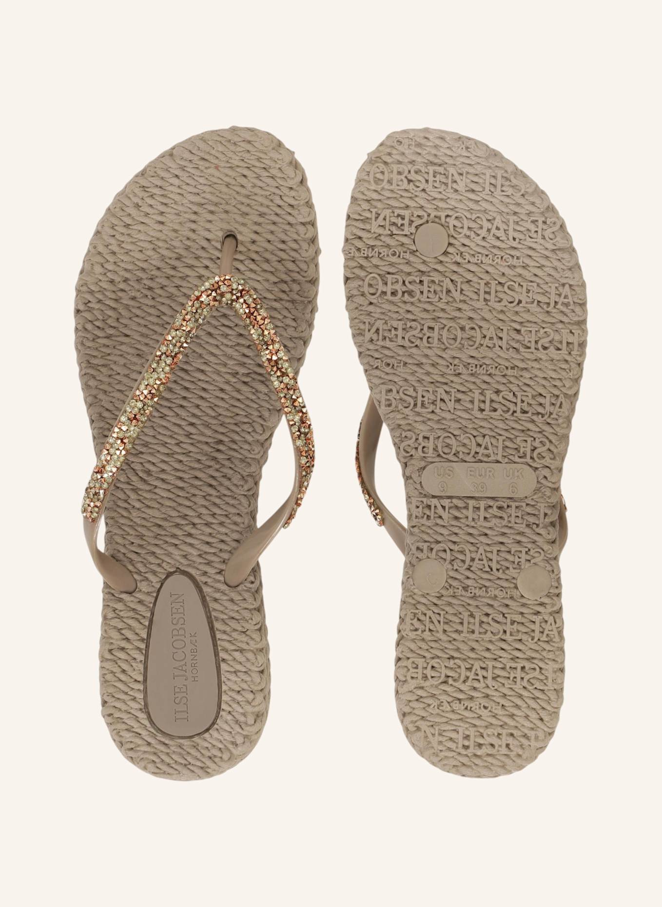 ILSE JACOBSEN Zehentrenner CHEERFUL03C: HELLGRAU