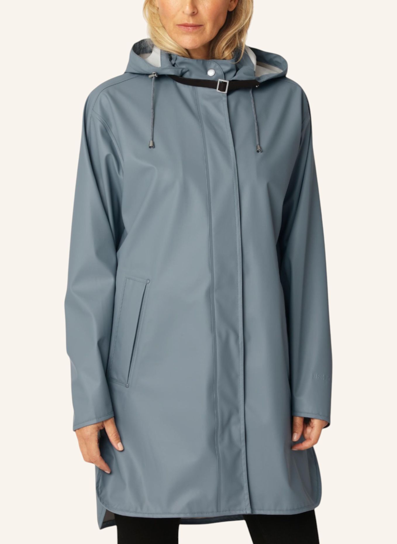 ILSE JACOBSEN Regenjacke RAIN151: BLAUGRAU