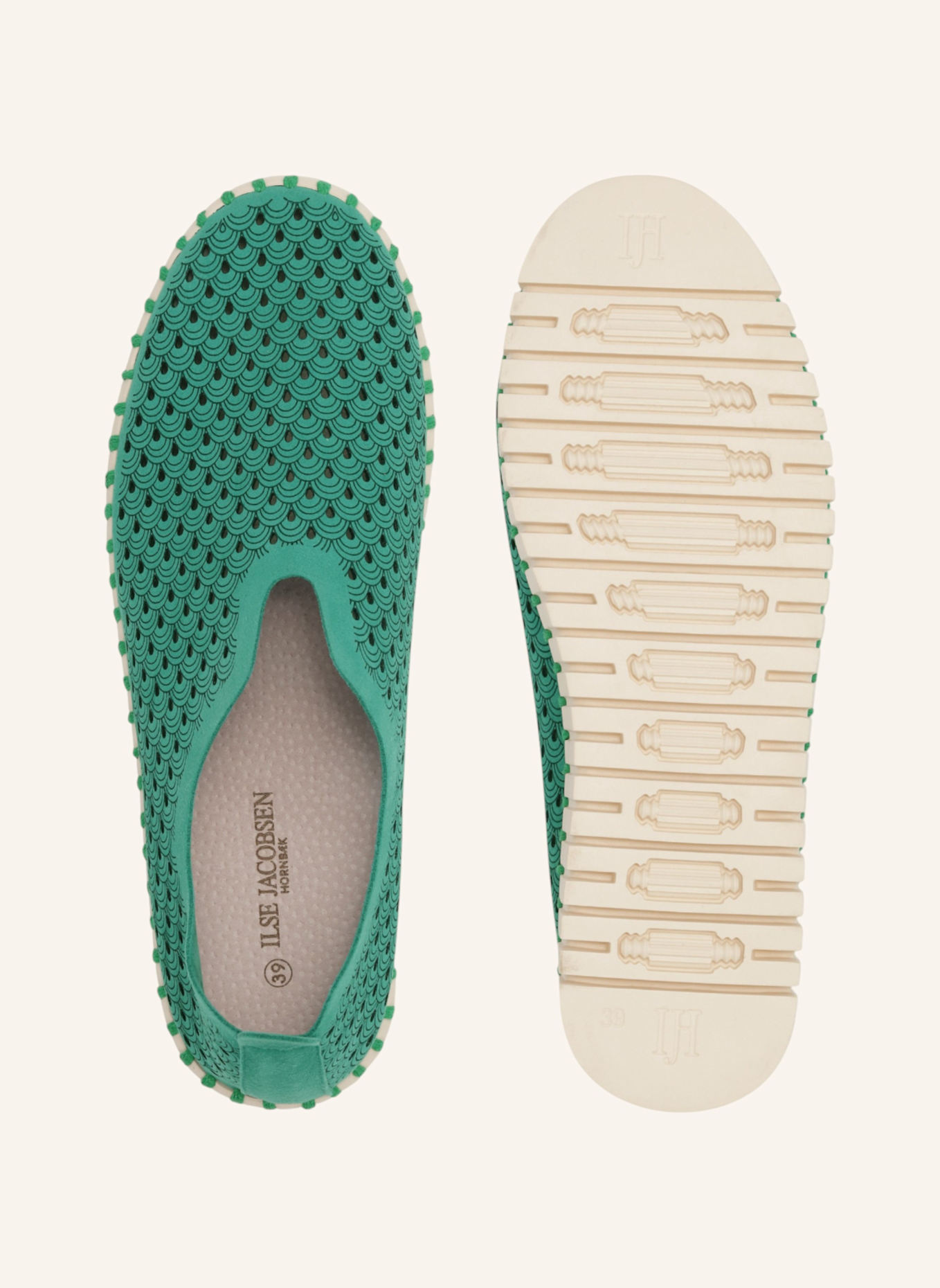 ILSE JACOBSEN Sneaker TULIP3373: TÜRKIS