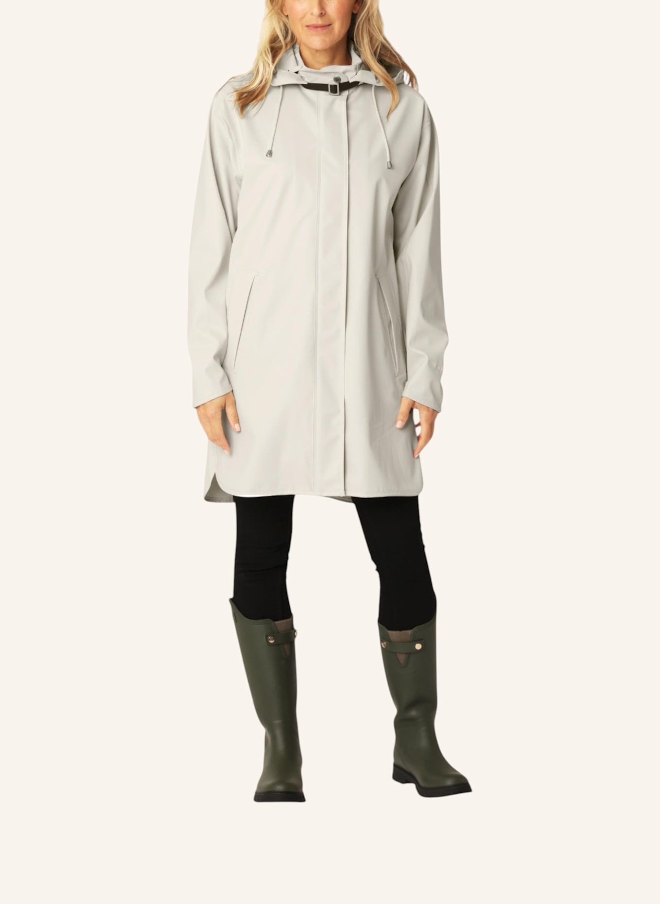 ILSE JACOBSEN Regenjacke RAIN151: CREME