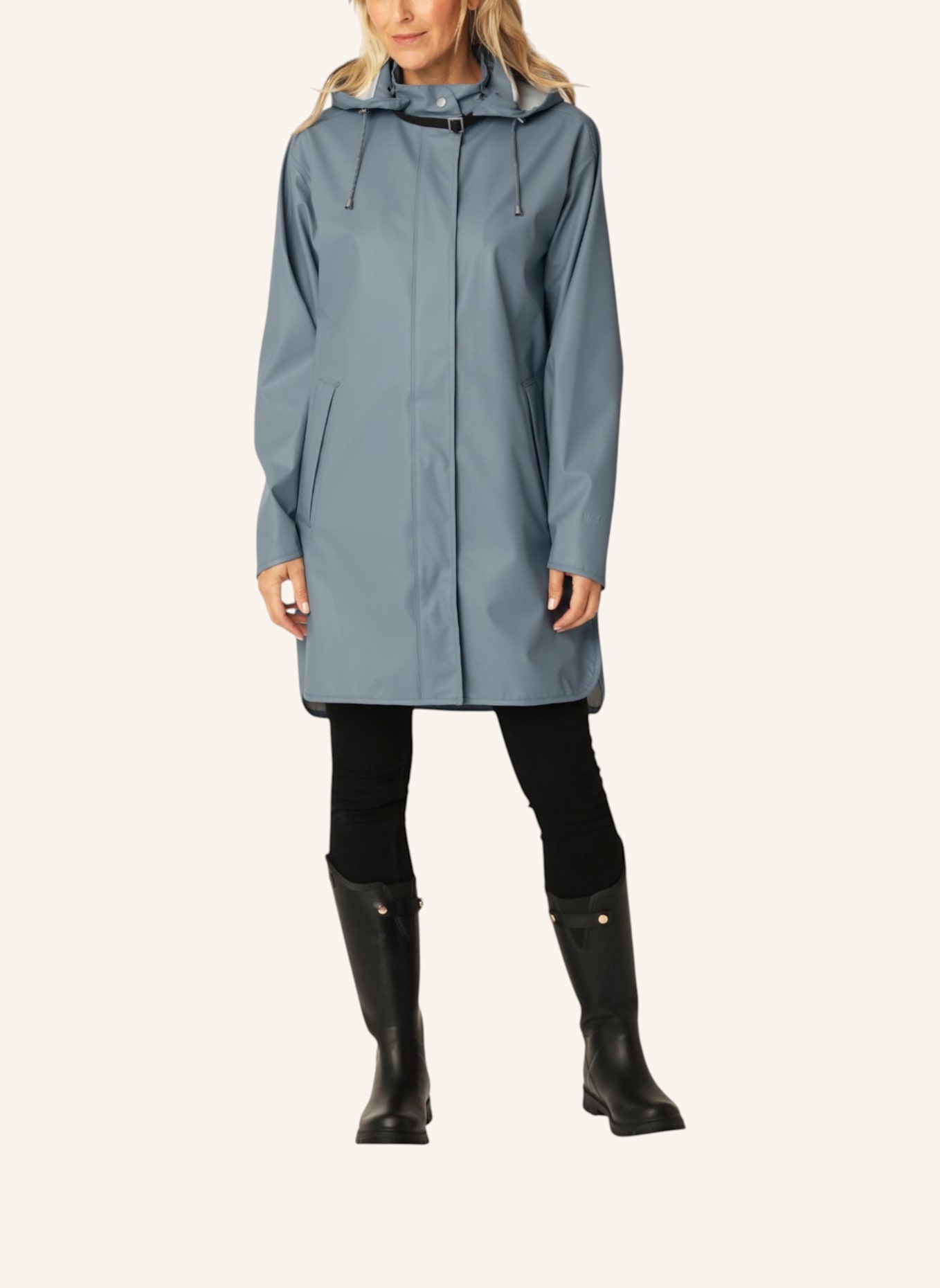 ILSE JACOBSEN Regenjacke RAIN151: BLAUGRAU