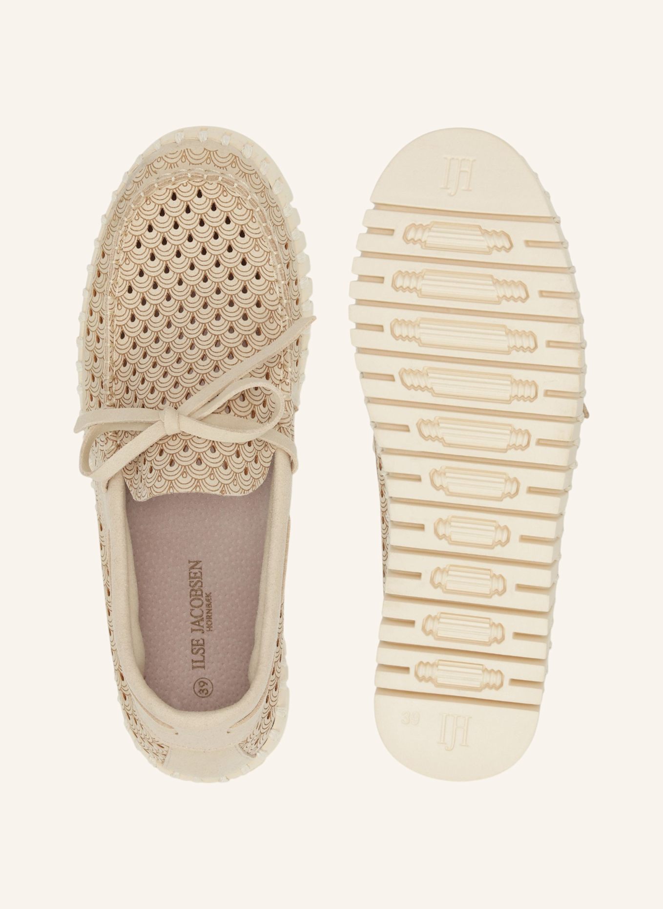 ILSE JACOBSEN Slipper TULIP3074: WEISS