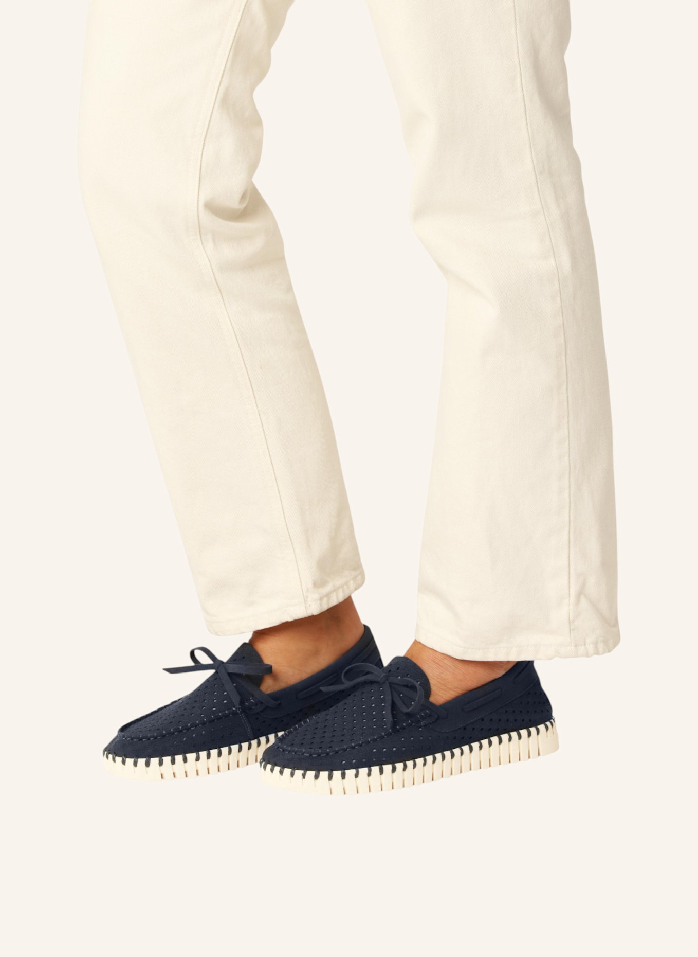 ILSE JACOBSEN Slipper TULIP3074: DUNKELBLAU