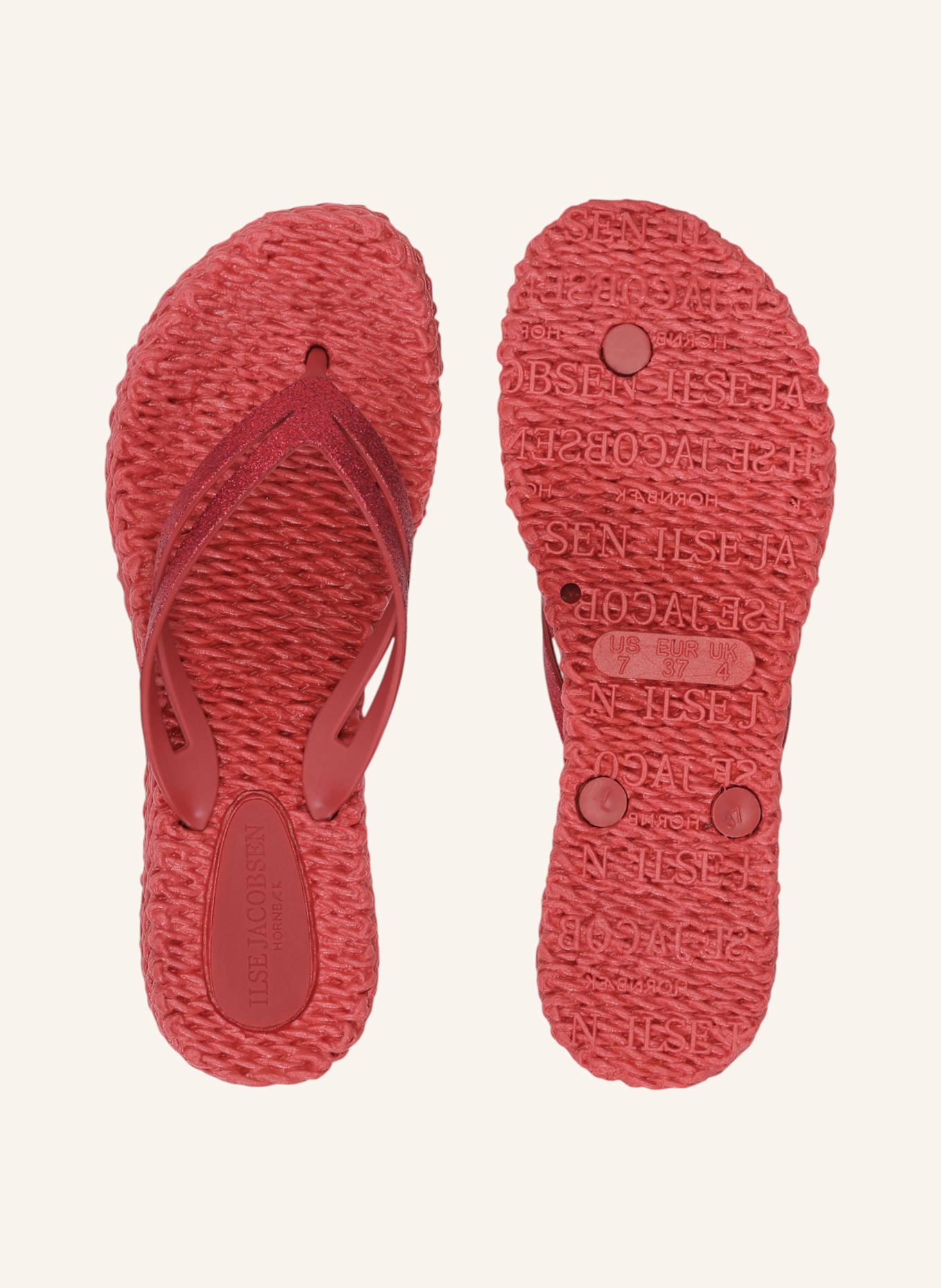 ILSE JACOBSEN Zehentrenner CHEERFUL: ROT