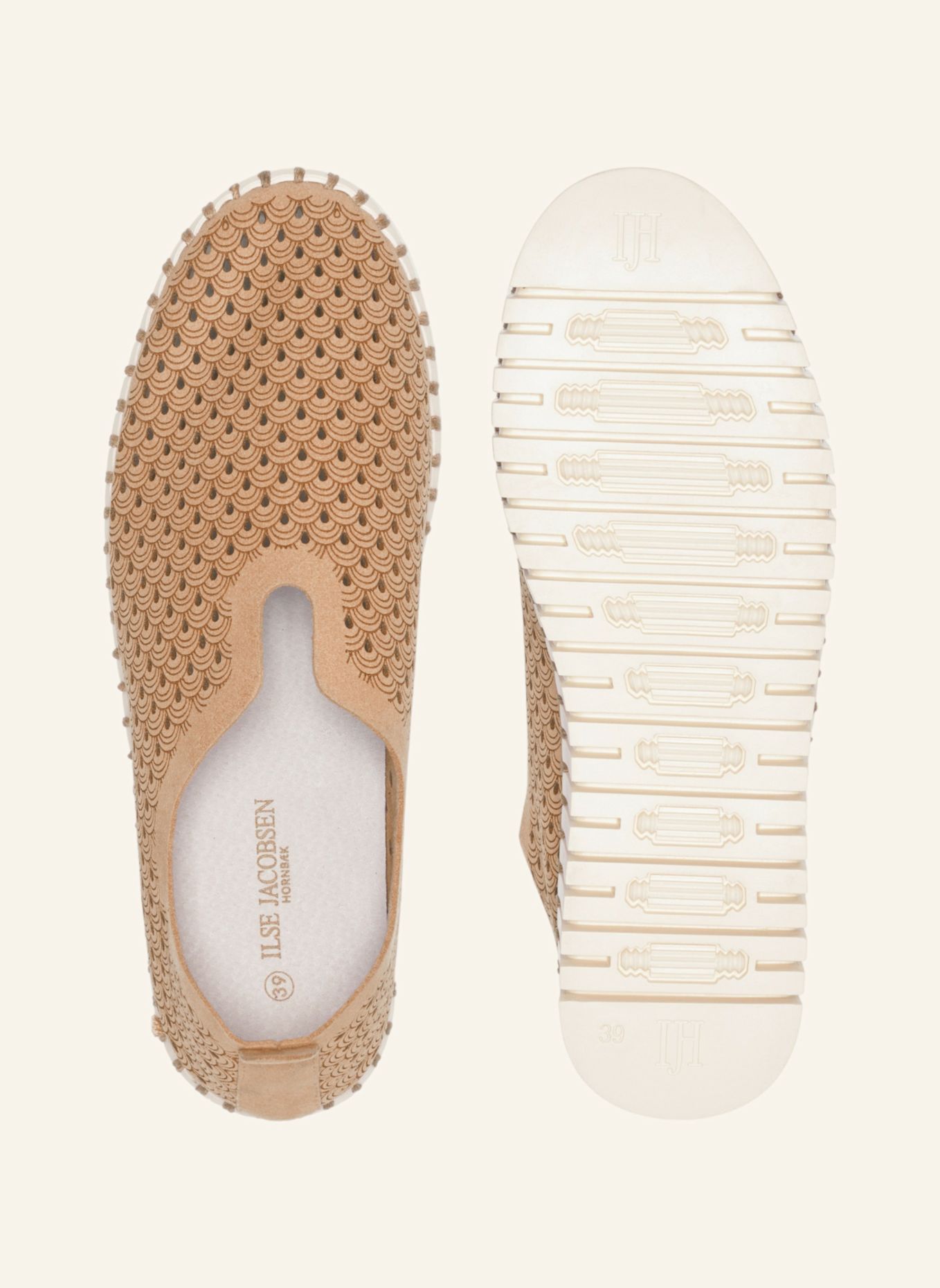 ILSE JACOBSEN Sneaker TULIP3373: HELLBRAUN