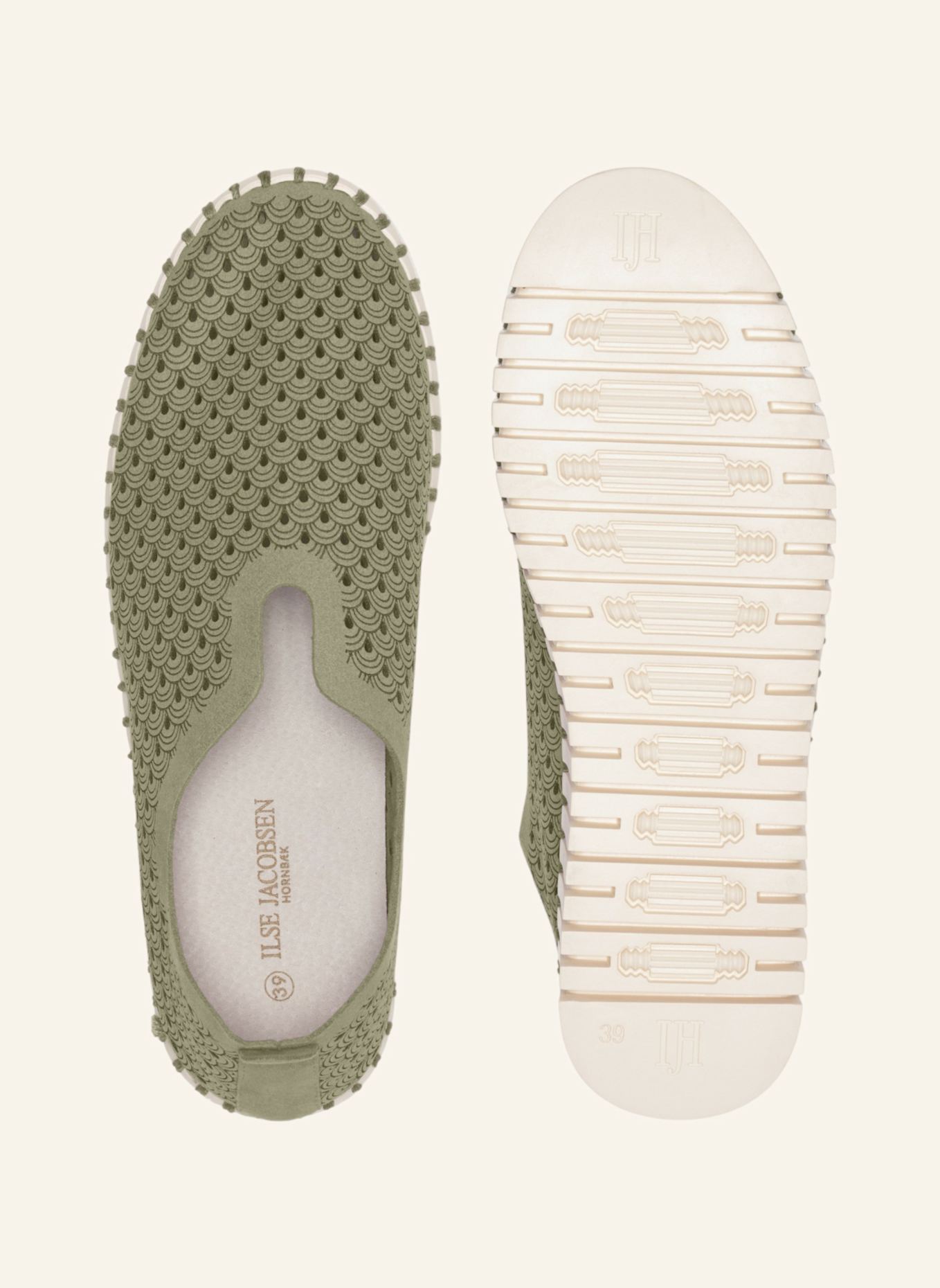 ILSE JACOBSEN Sneaker TULIP3373: OLIV