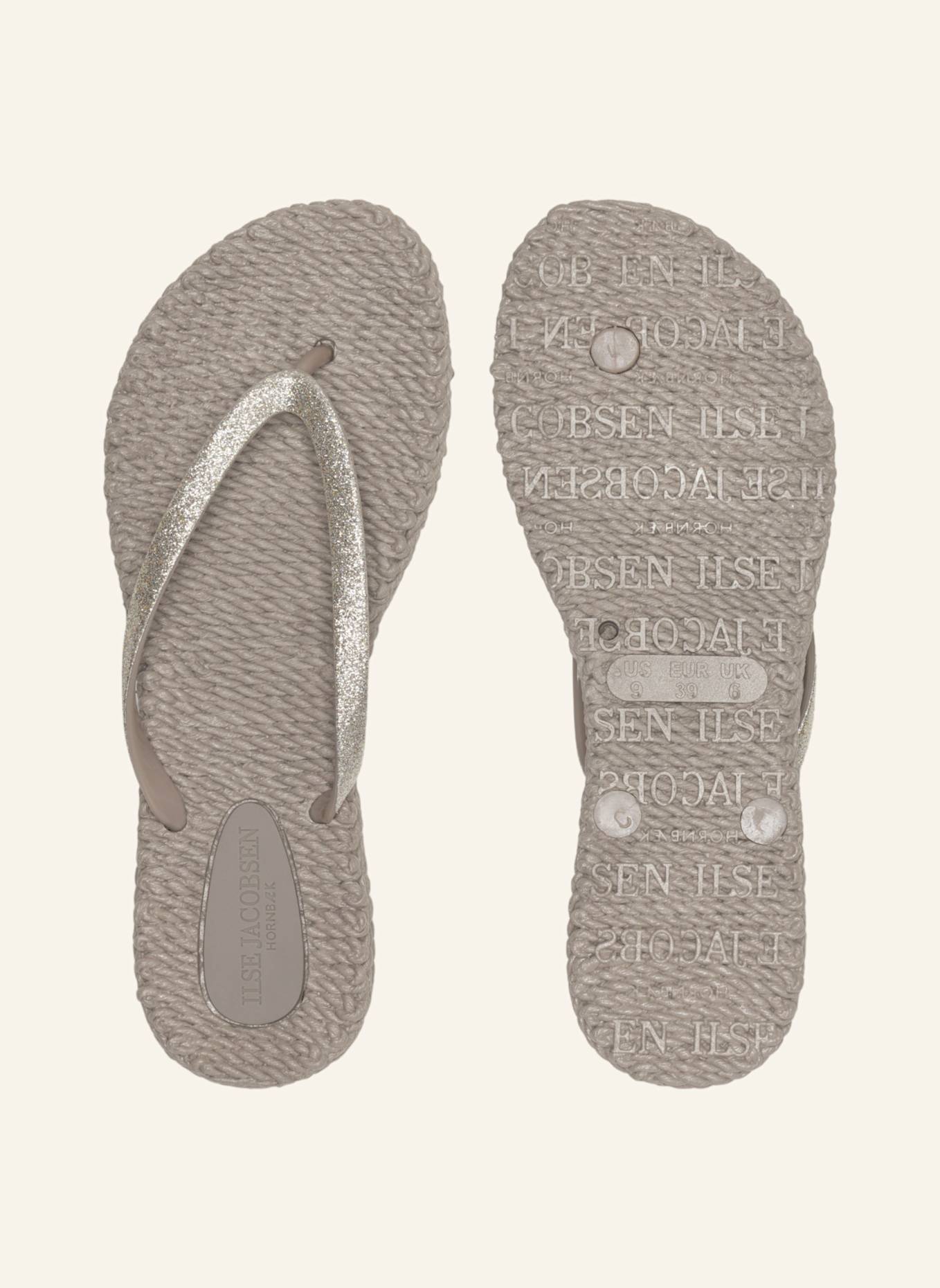 ILSE JACOBSEN Zehentrenner CHEERFUL: HELLGRAU