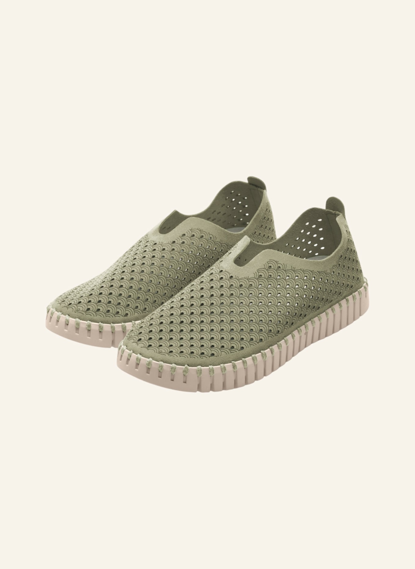 ILSE JACOBSEN Sneaker Low TULIP3275: OLIV