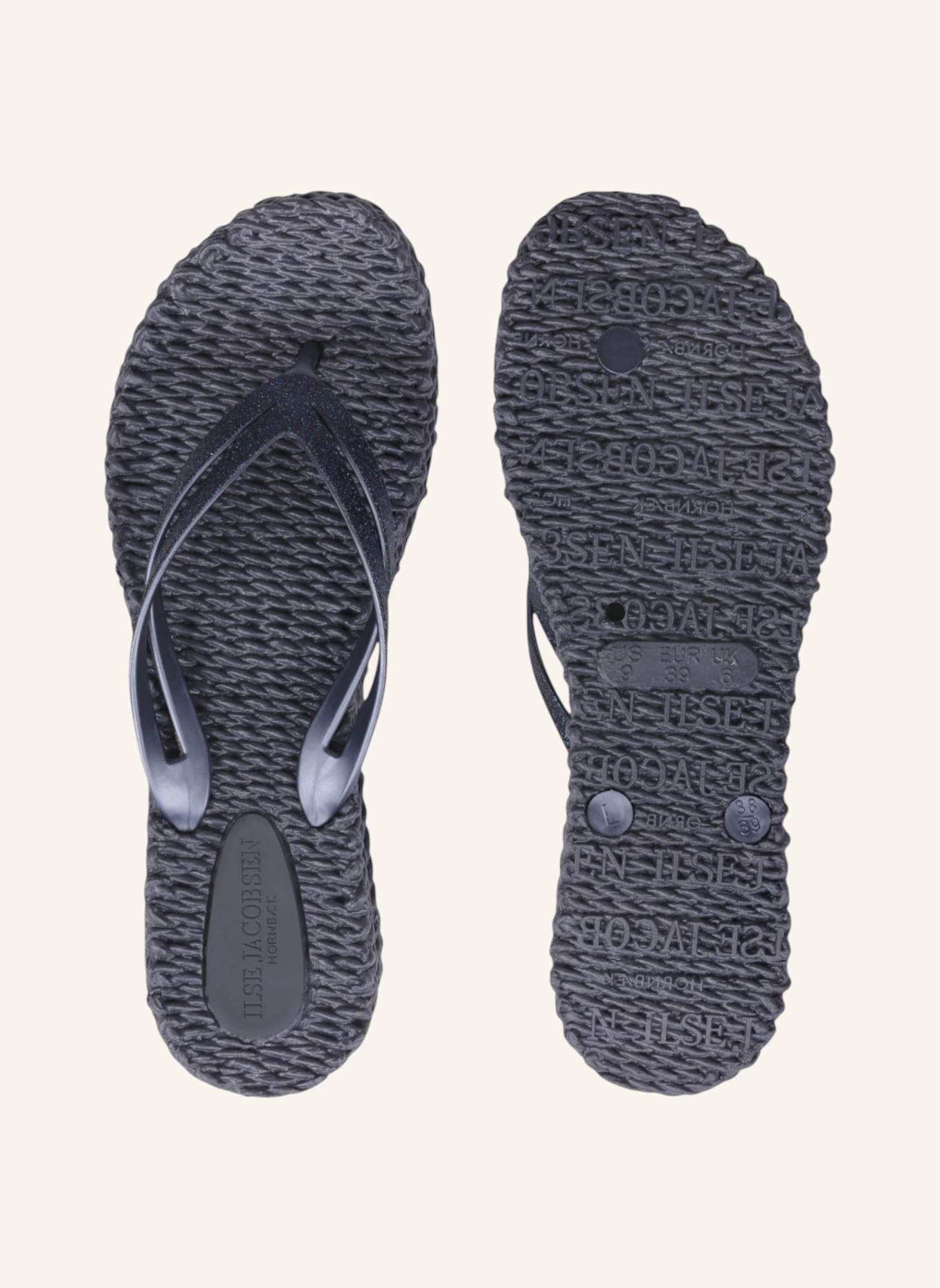 ILSE JACOBSEN Zehentrenner CHEERFUL: BLAUGRAU