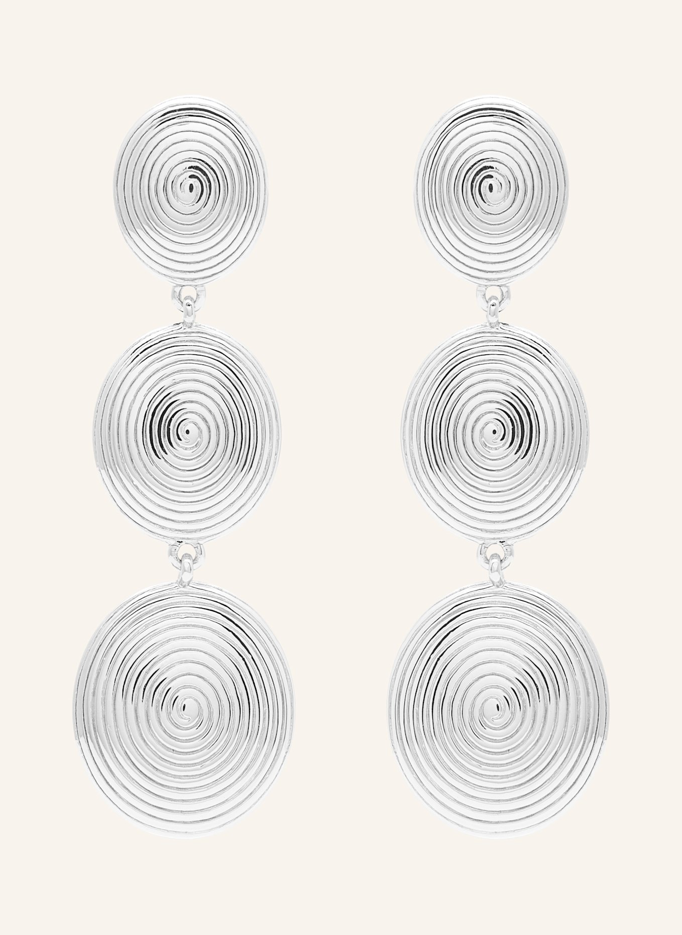 Lié Studio Ohrhänger THE RUBY EARRINGS: SILBER