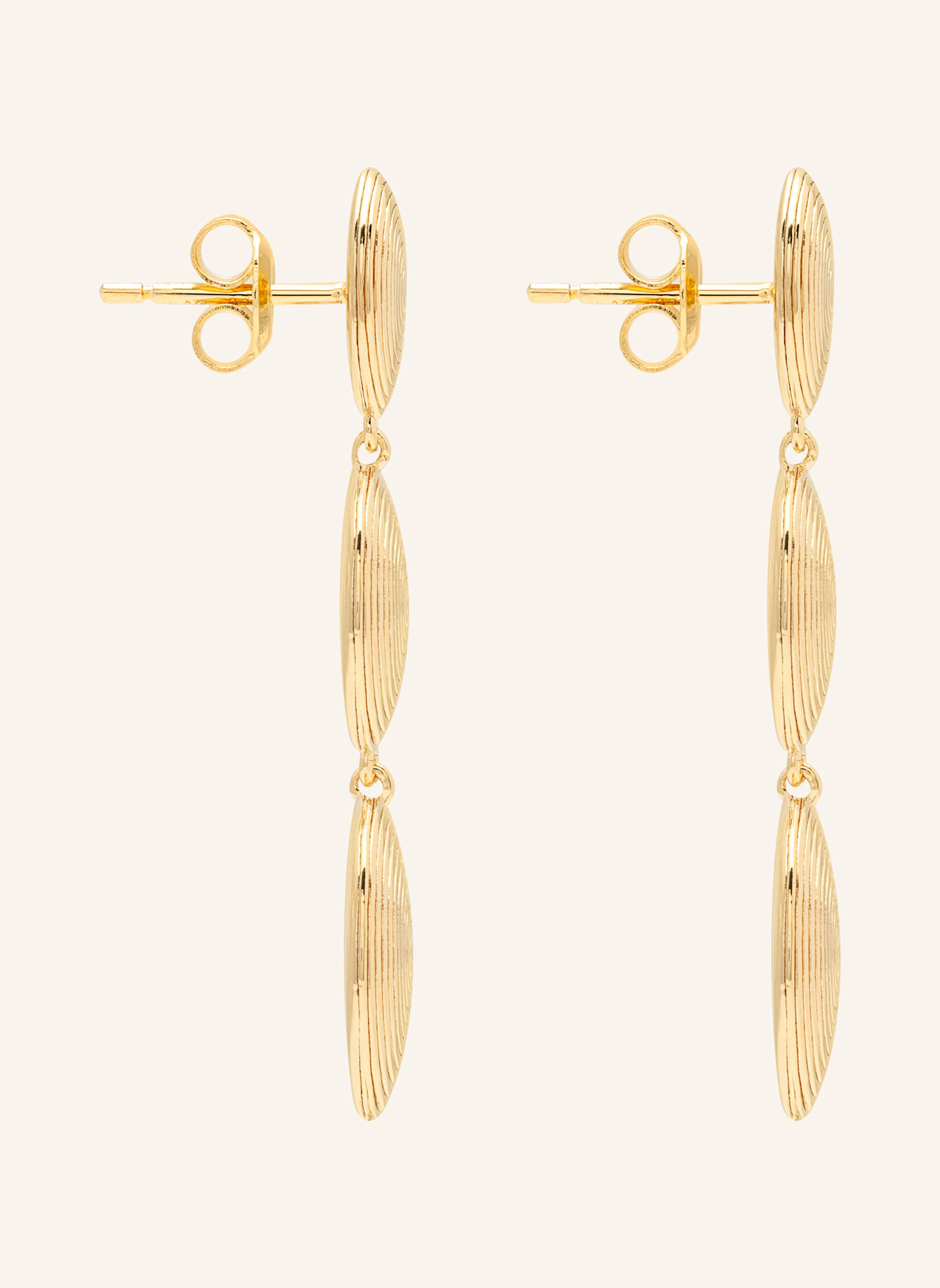 Lié Studio Ohrhänger THE RUBY EARRINGS: GOLD