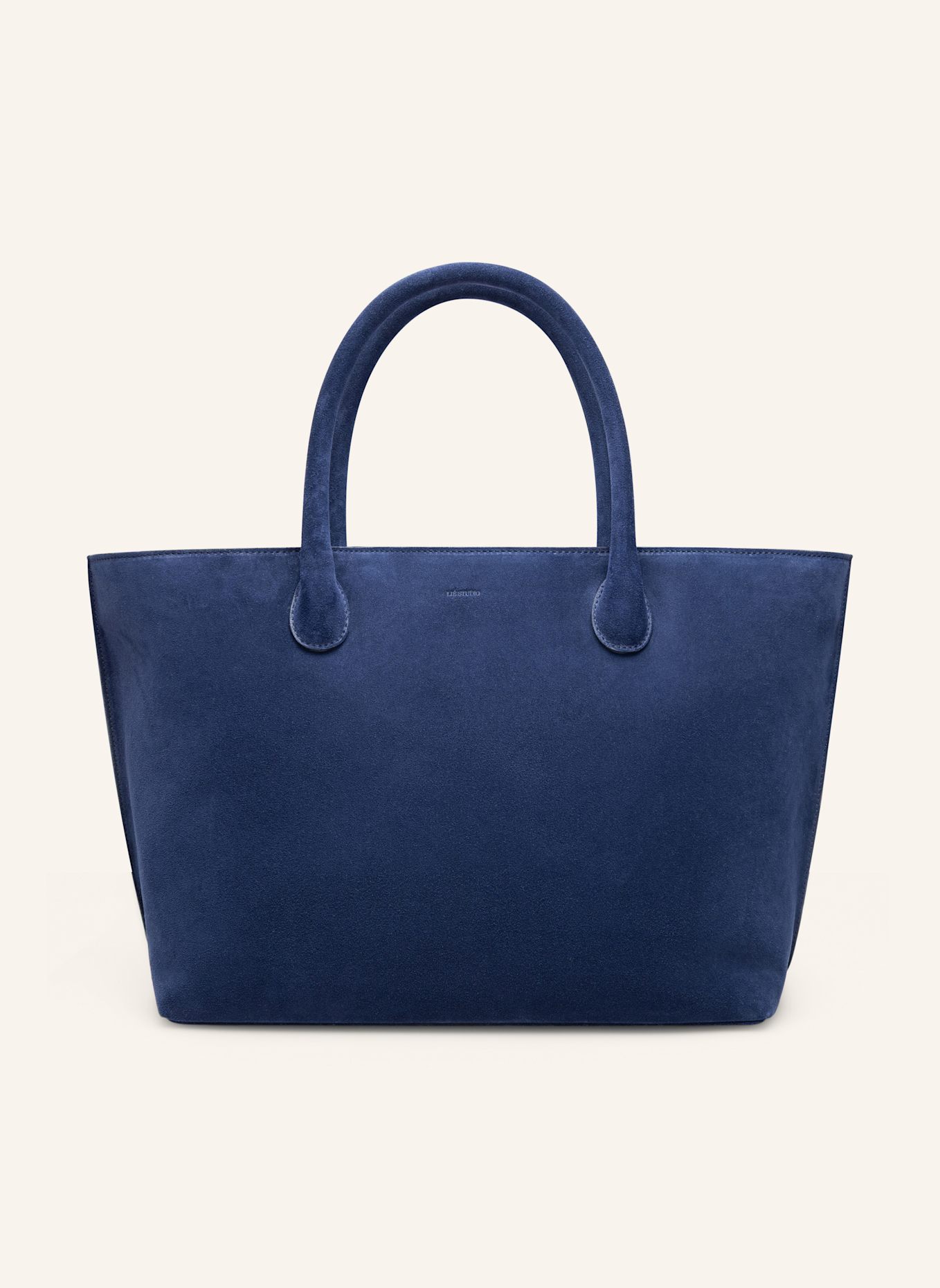 Lié Studio Shopper THE GRACE TOTE: DUNKELBLAU