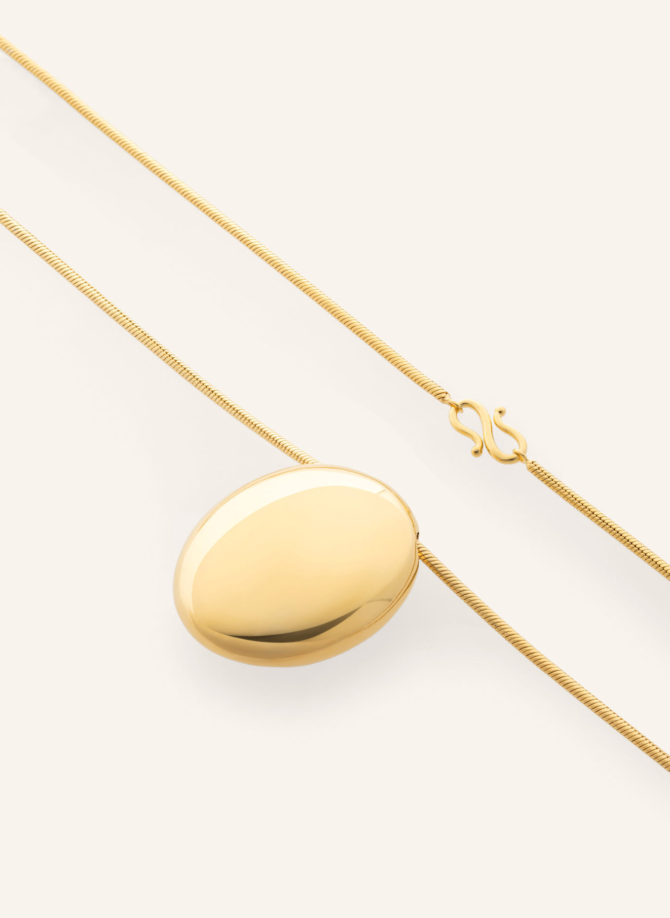 Lié Studio Kette mit Anhänger THE JULIA NECKLACE: GOLD