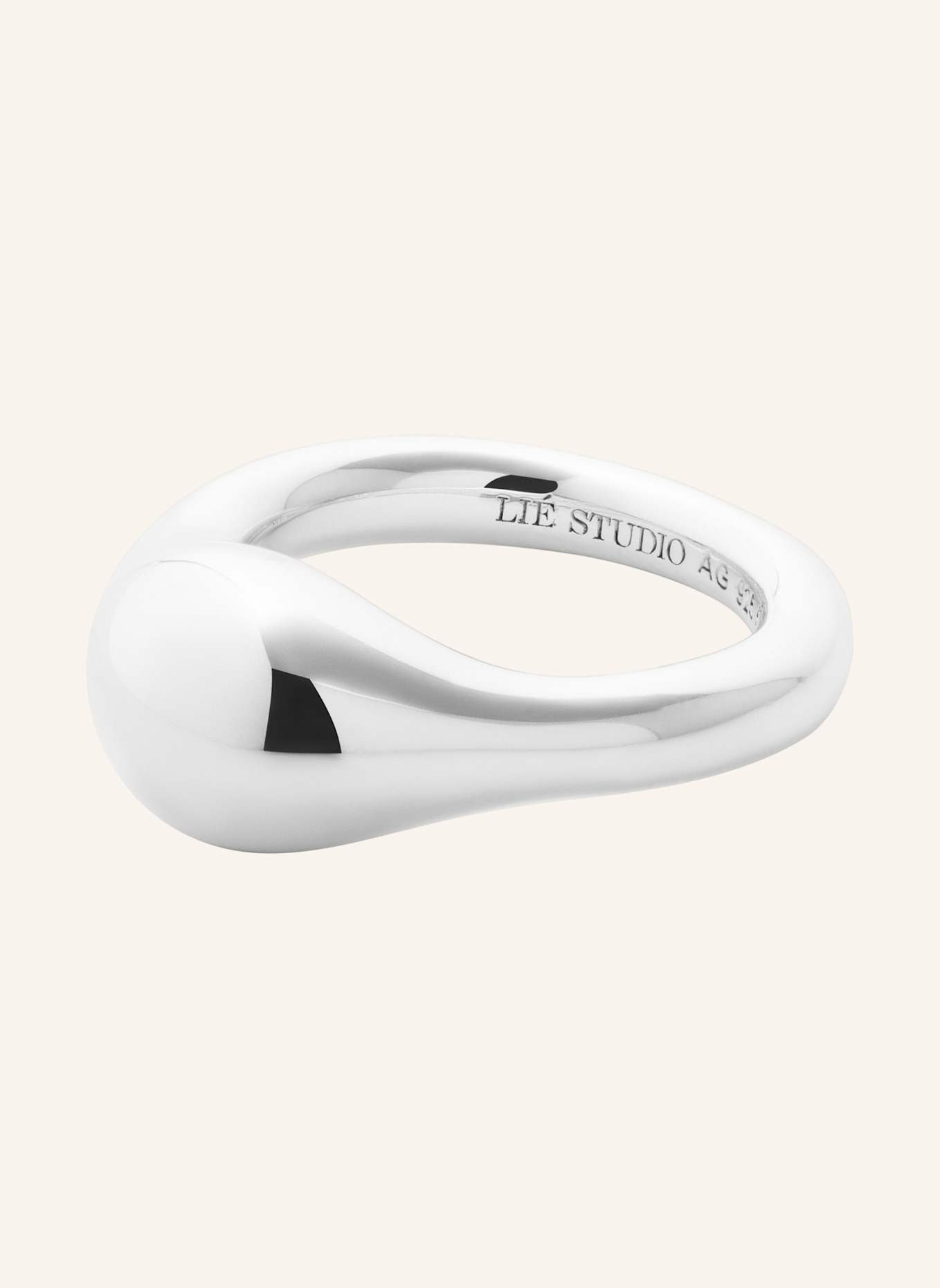 Lié Studio Ring THE CHLOE RING: SILBER