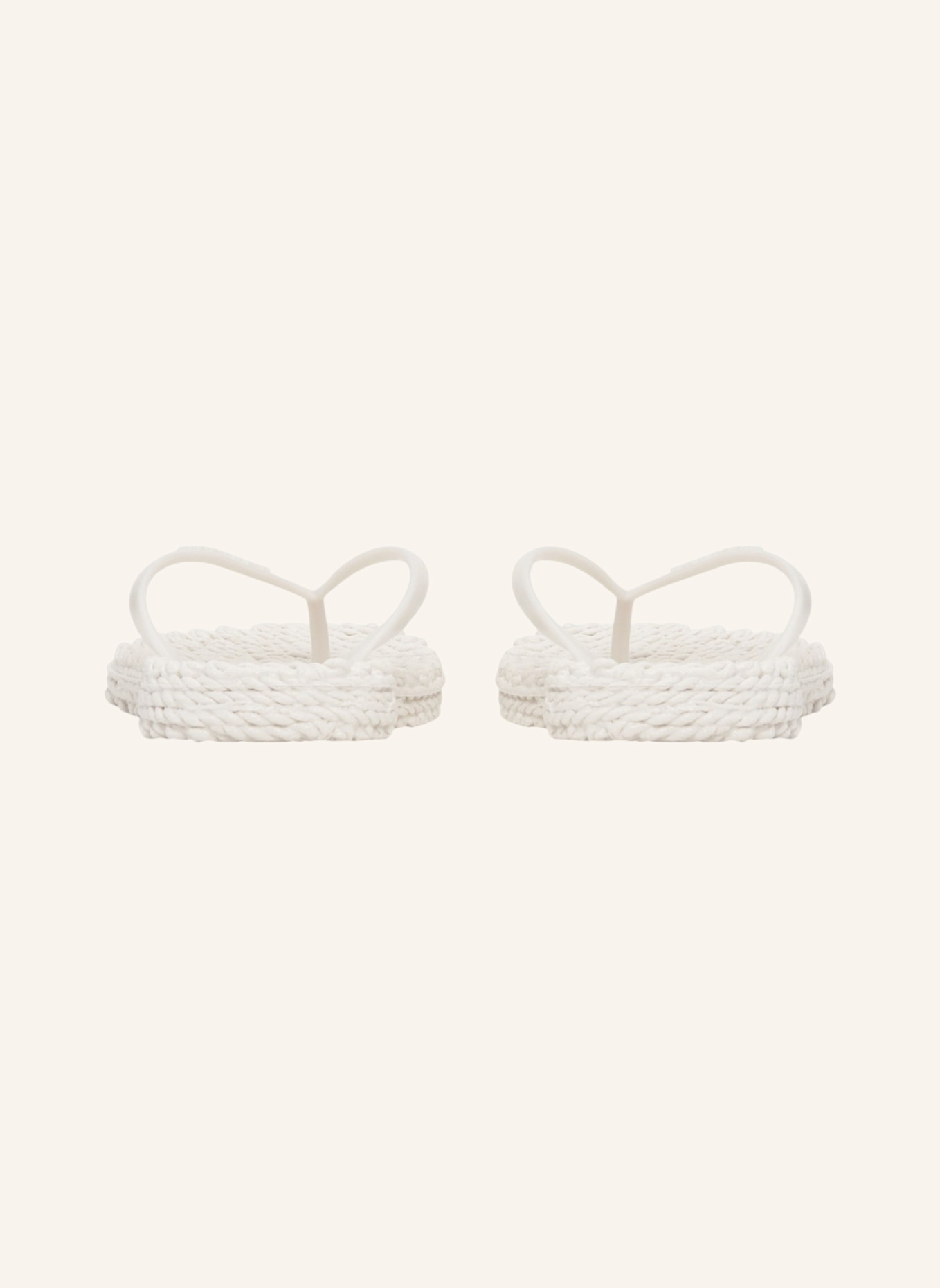 ILSE JACOBSEN Zehentrenner CHEERFUL02: BEIGE/ WEISS
