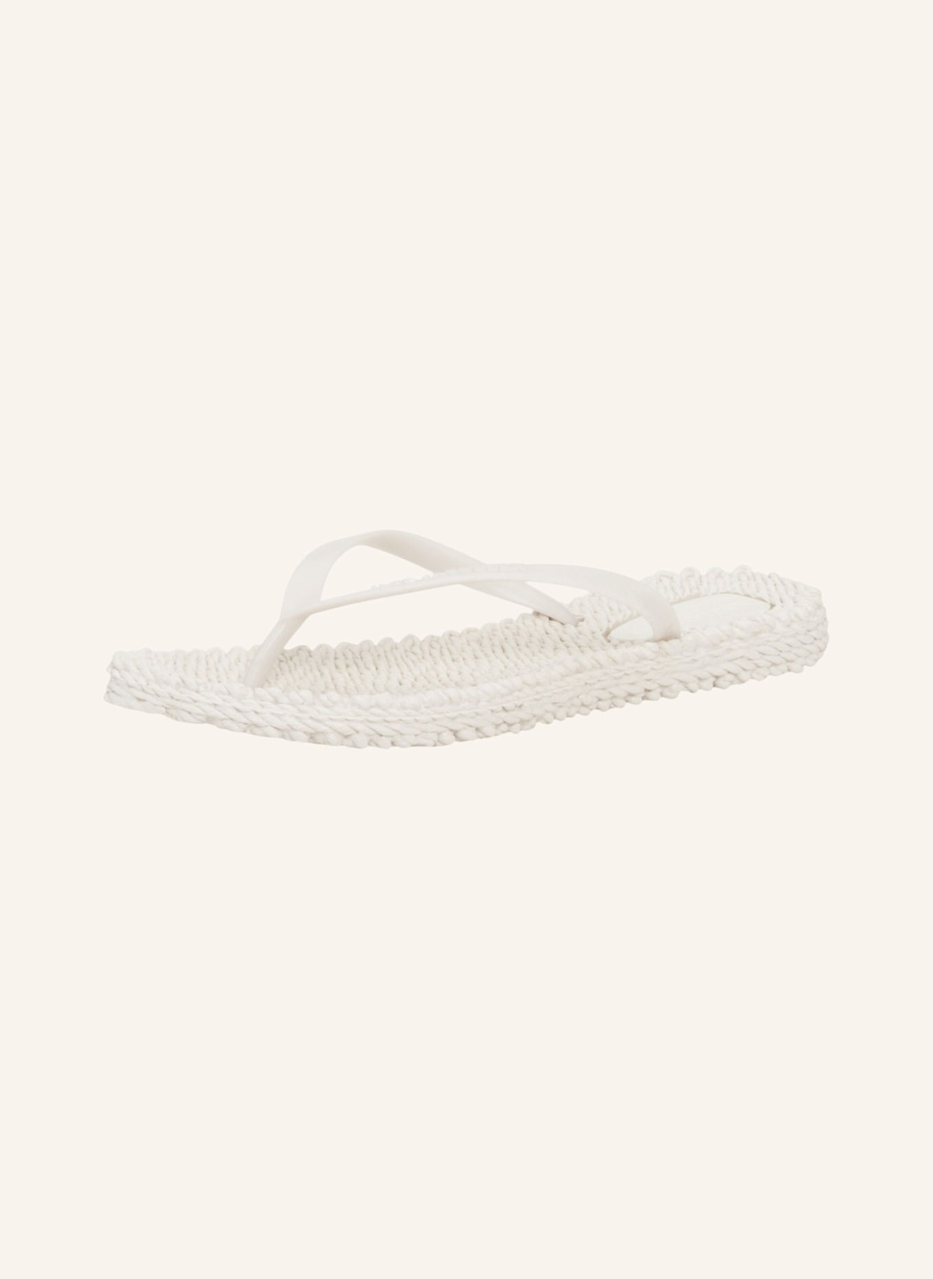 ILSE JACOBSEN Zehentrenner CHEERFUL02: BEIGE/ WEISS