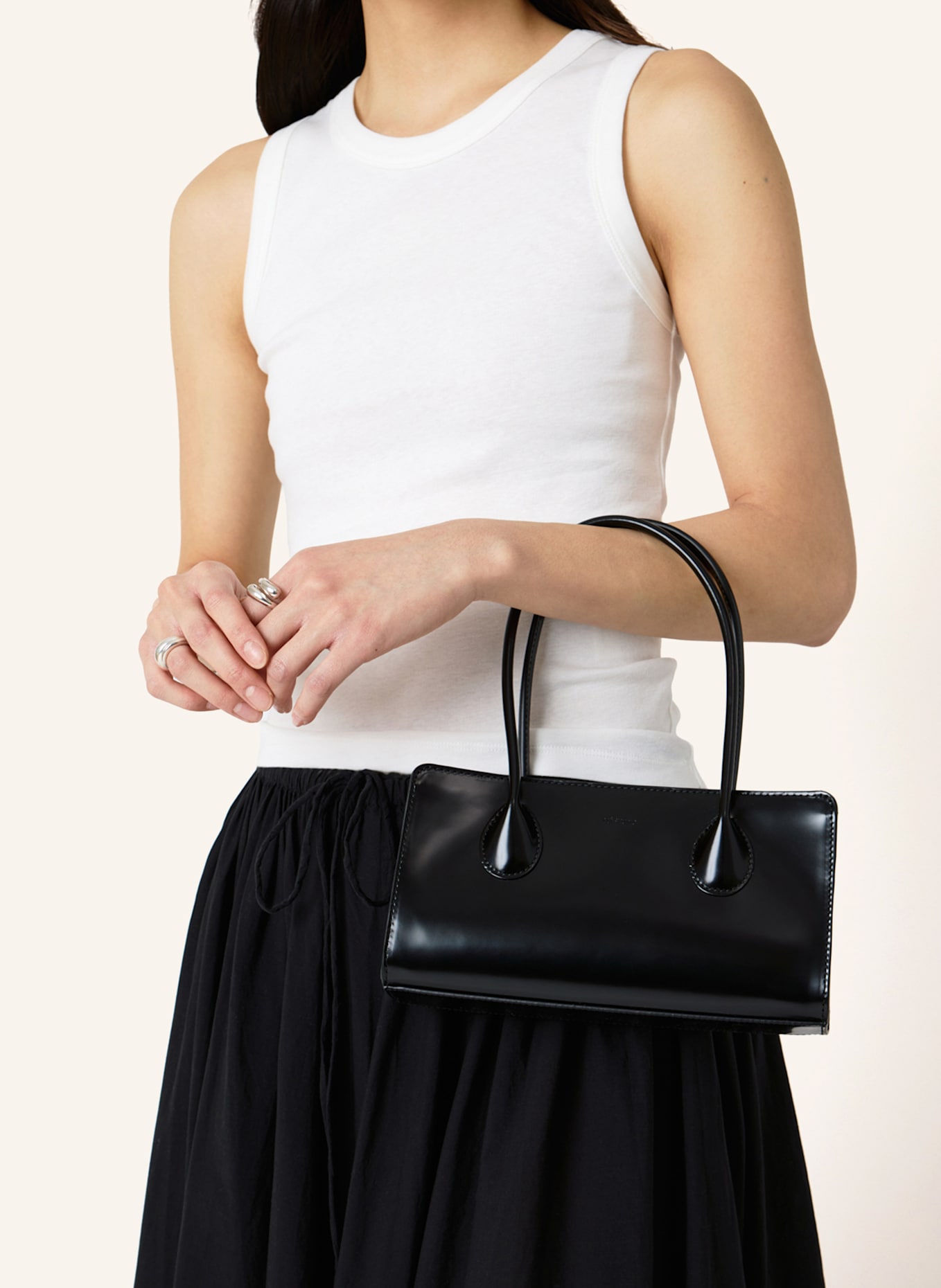Lié Studio Handtasche THE LOU BAG: SCHWARZ