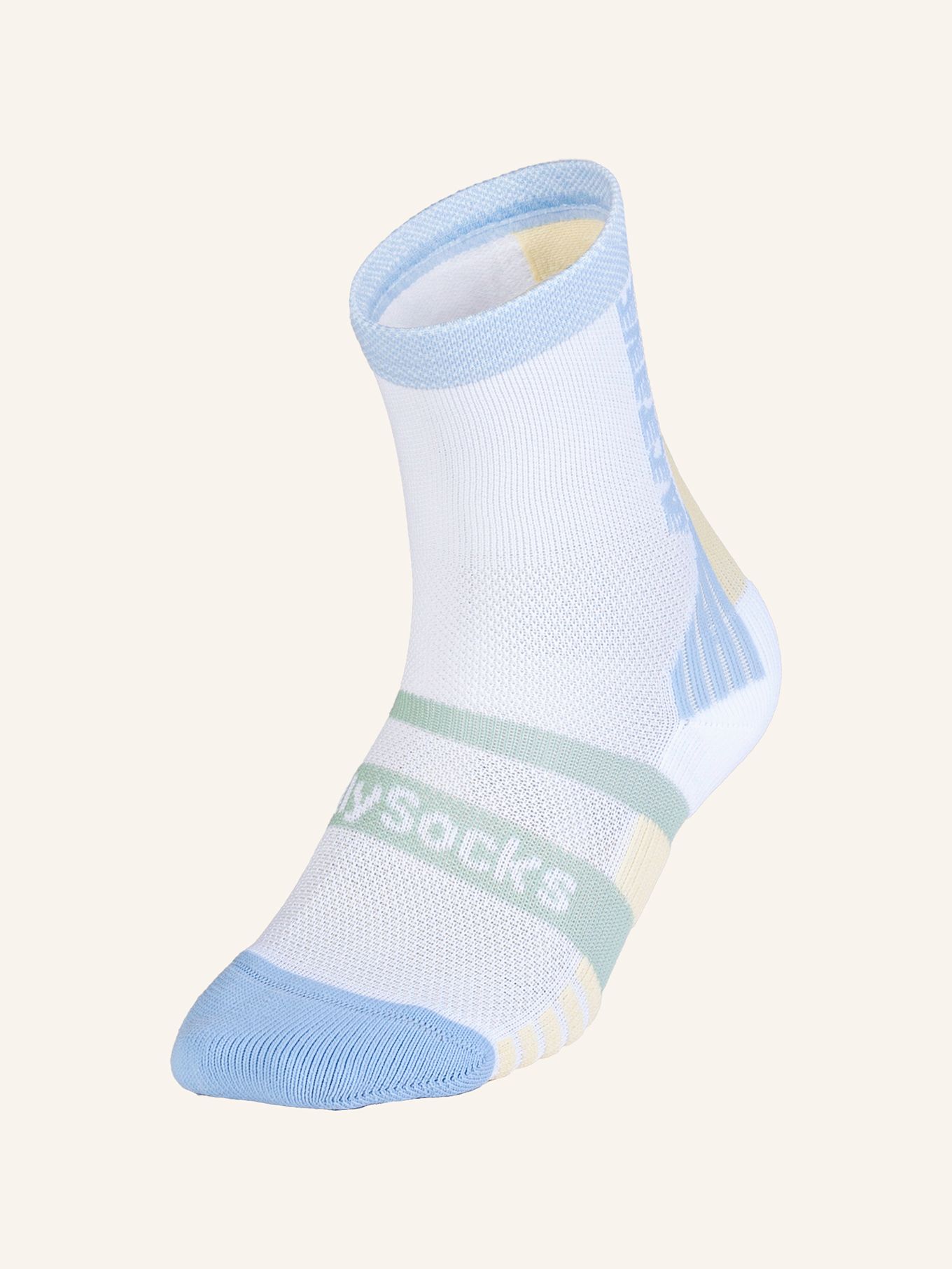 DillySocks Sportsocken ACTIVE PERFORMANCE: WEISS / BLAU