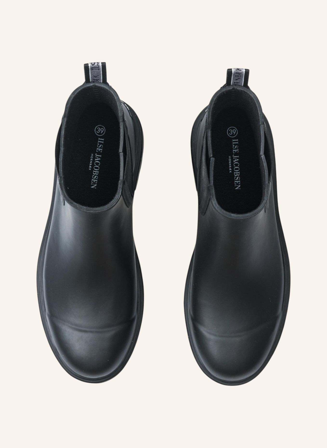 ILSE JACOBSEN Gummistiefel RUBSTEP02: SCHWARZ