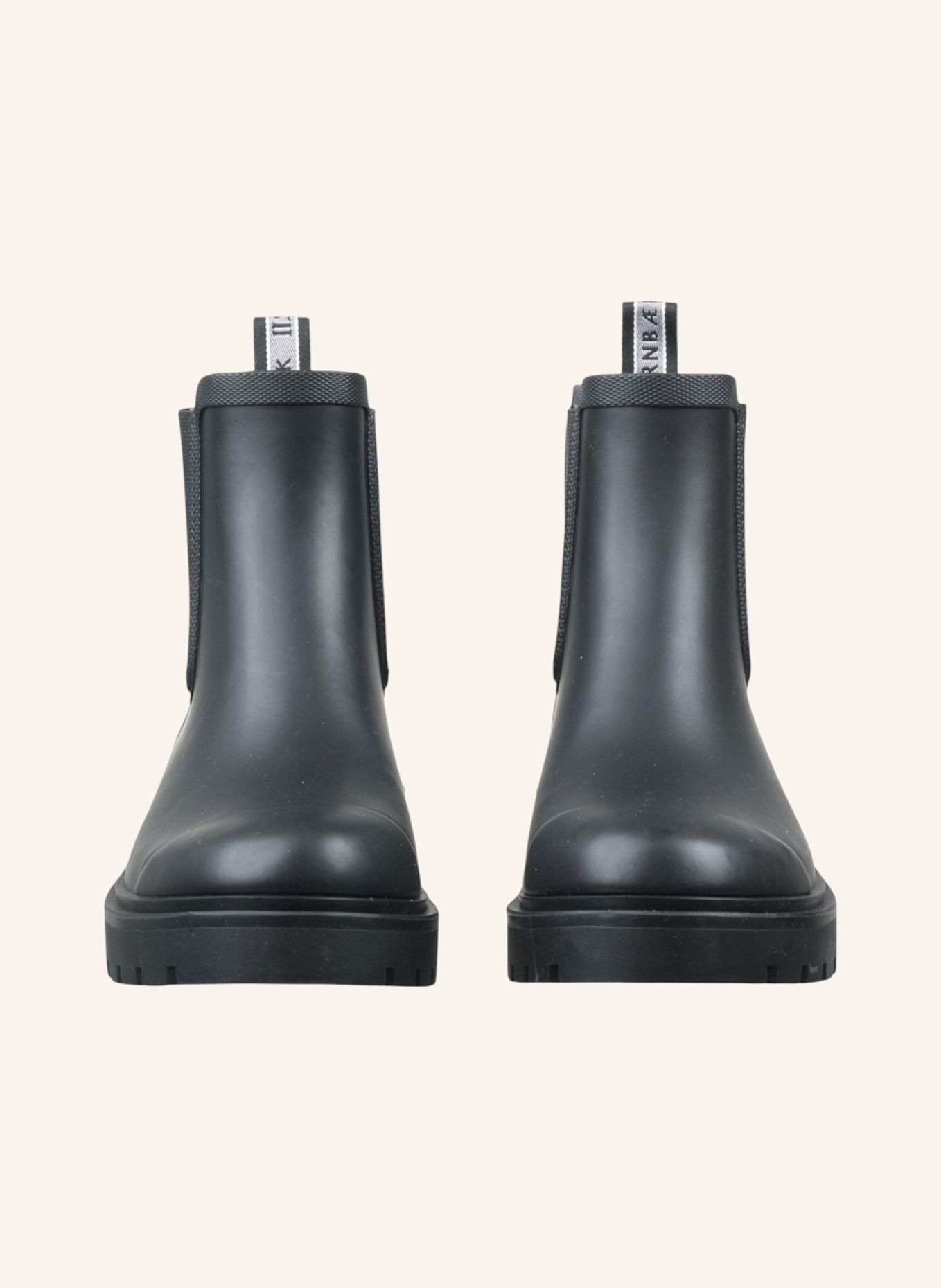 ILSE JACOBSEN Gummistiefel RUBSTEP02: SCHWARZ
