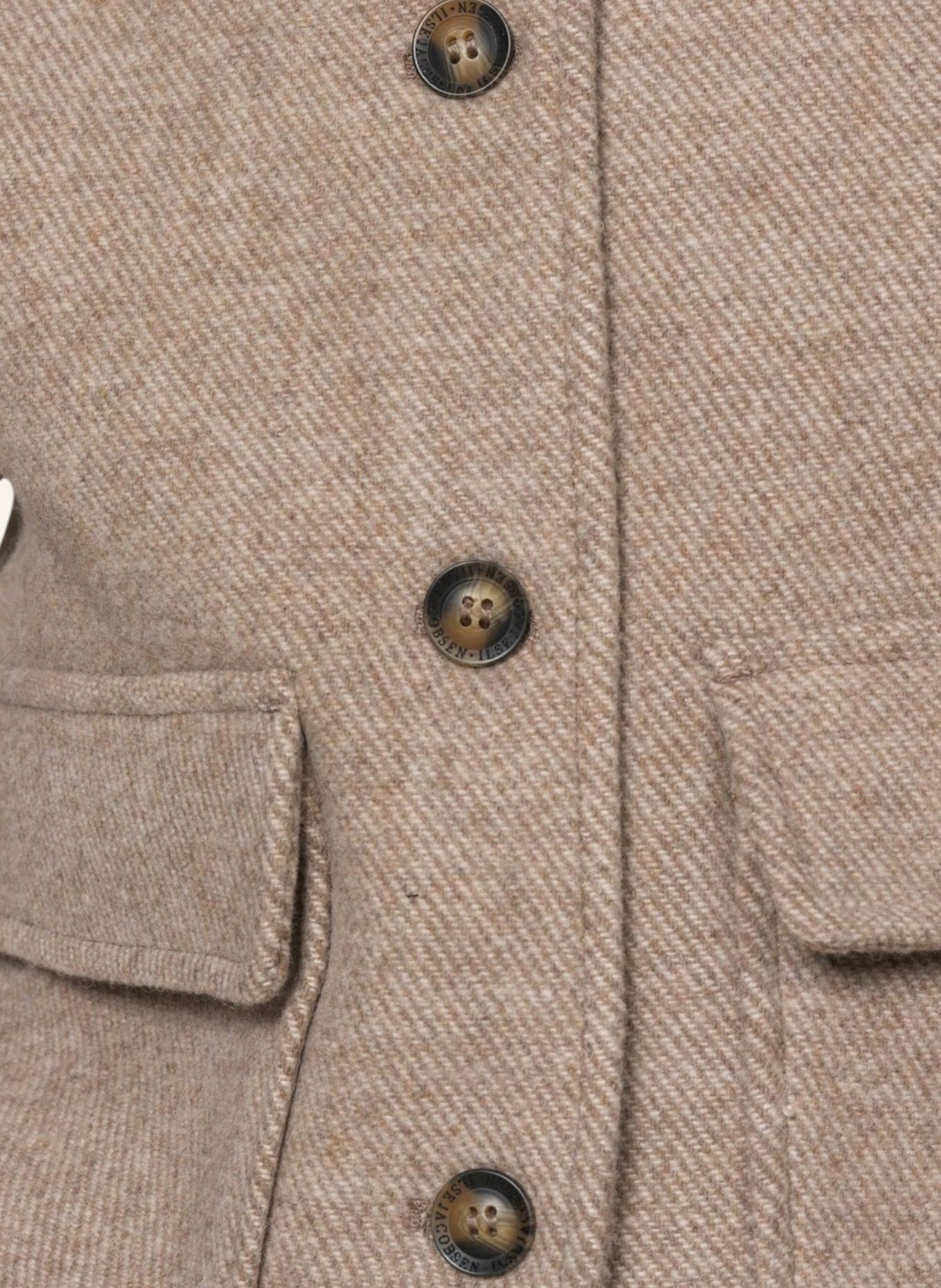 ILSE JACOBSEN Übergangsjacke MELTON01: BEIGE