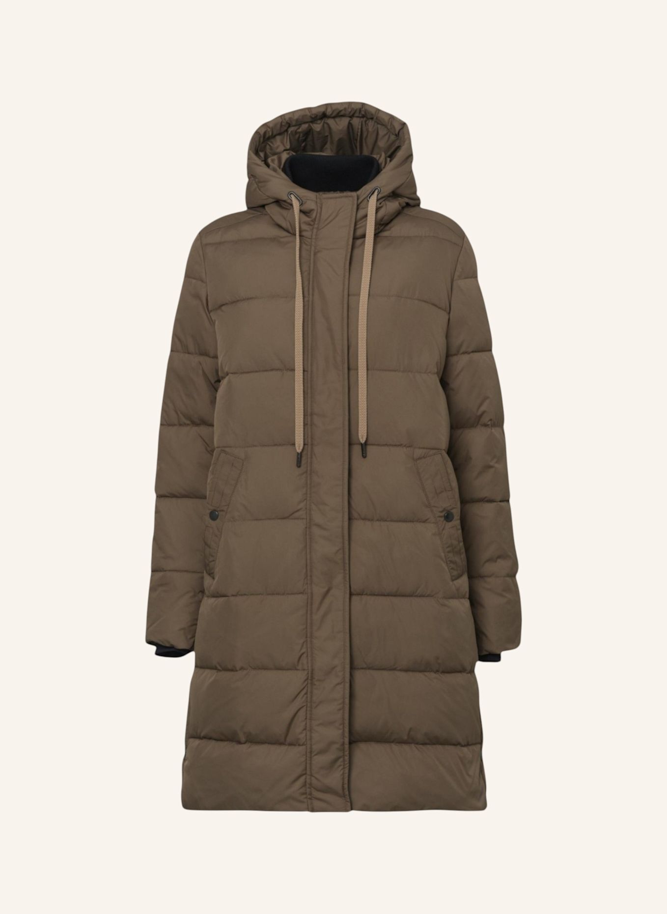 ILSE JACOBSEN Wintersteppmantel PEPPY10: DUNKELBRAUN