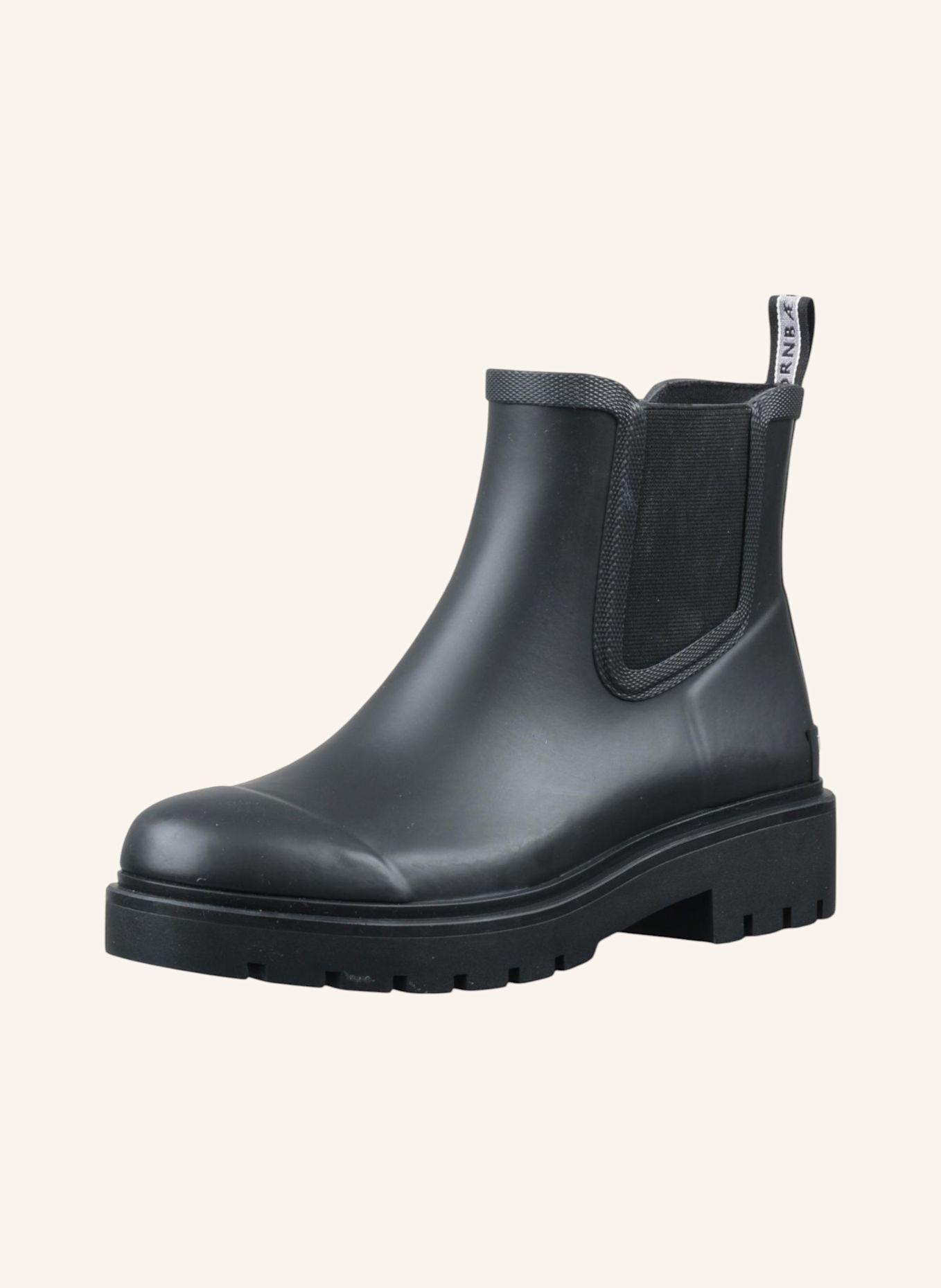 ILSE JACOBSEN Gummistiefel RUBSTEP02: SCHWARZ