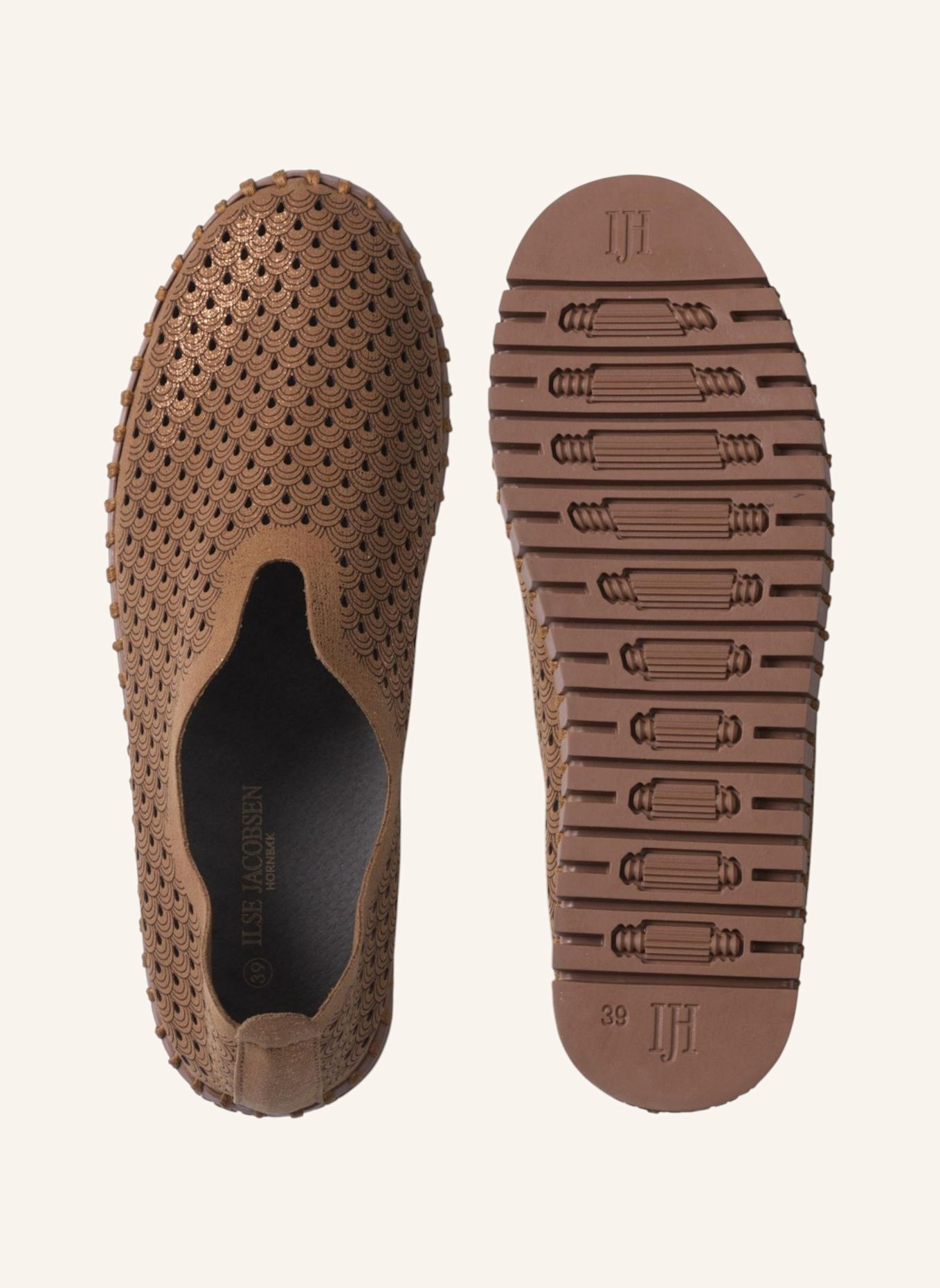 ILSE JACOBSEN Slipper TULIP3224: BRAUN