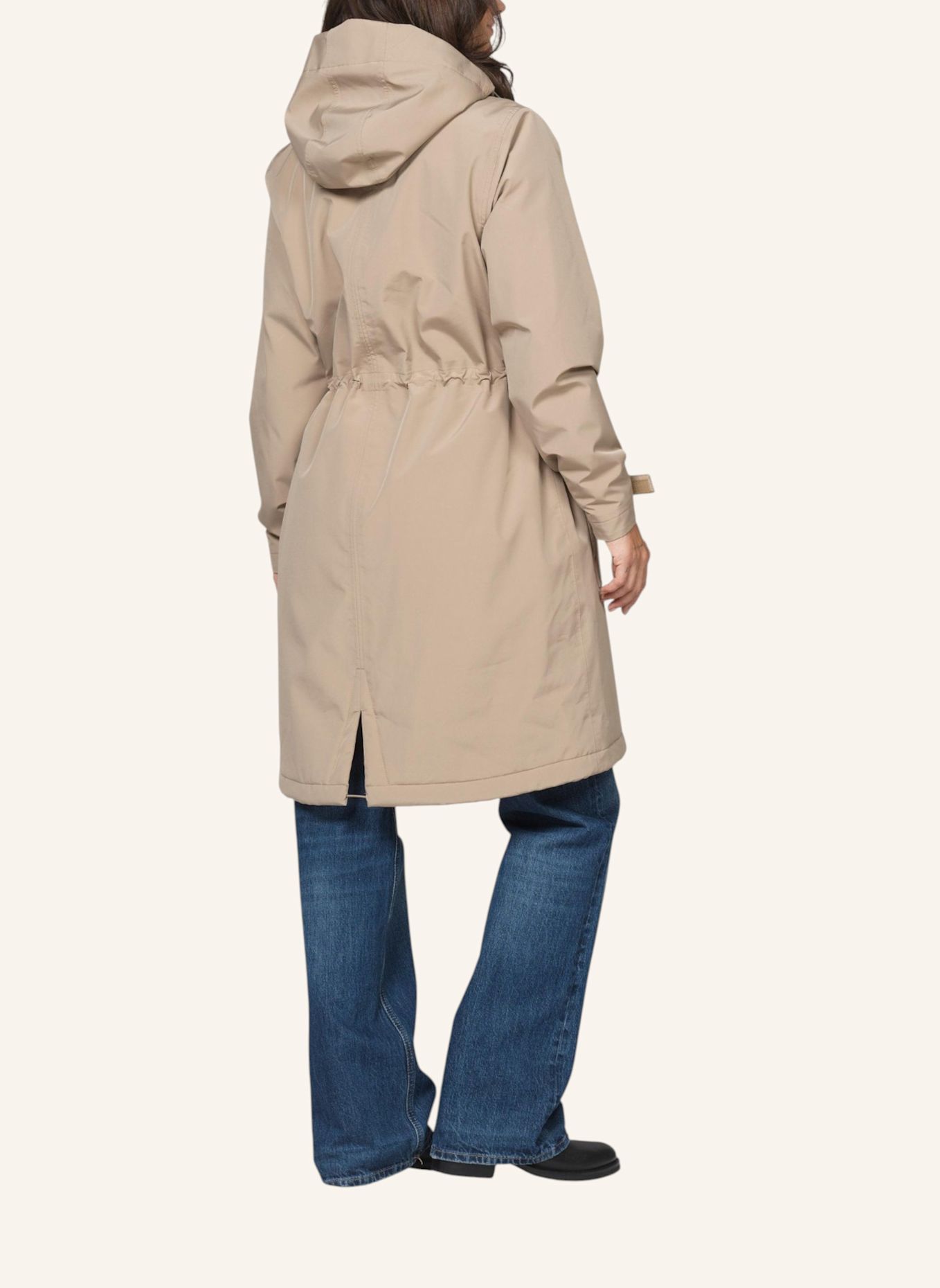 ILSE JACOBSEN Regenmantel DASHRAIN01: BEIGE