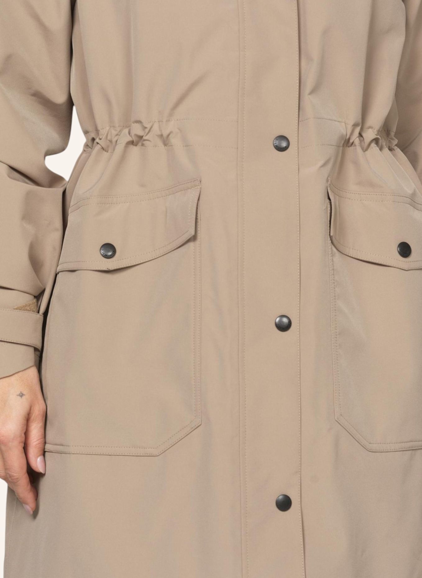 ILSE JACOBSEN Regenmantel DASHRAIN01: BEIGE