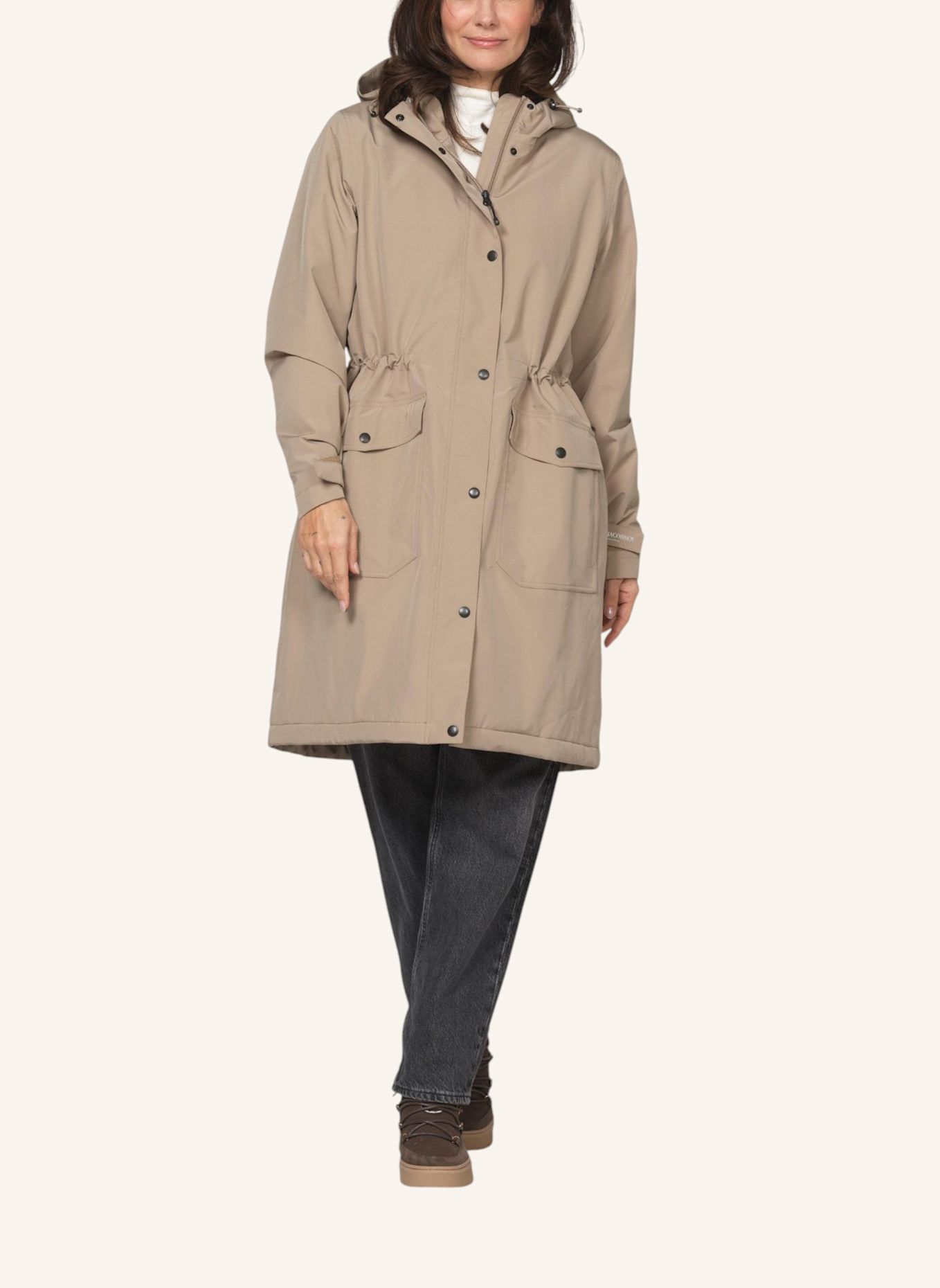 ILSE JACOBSEN Regenmantel DASHRAIN01: BEIGE