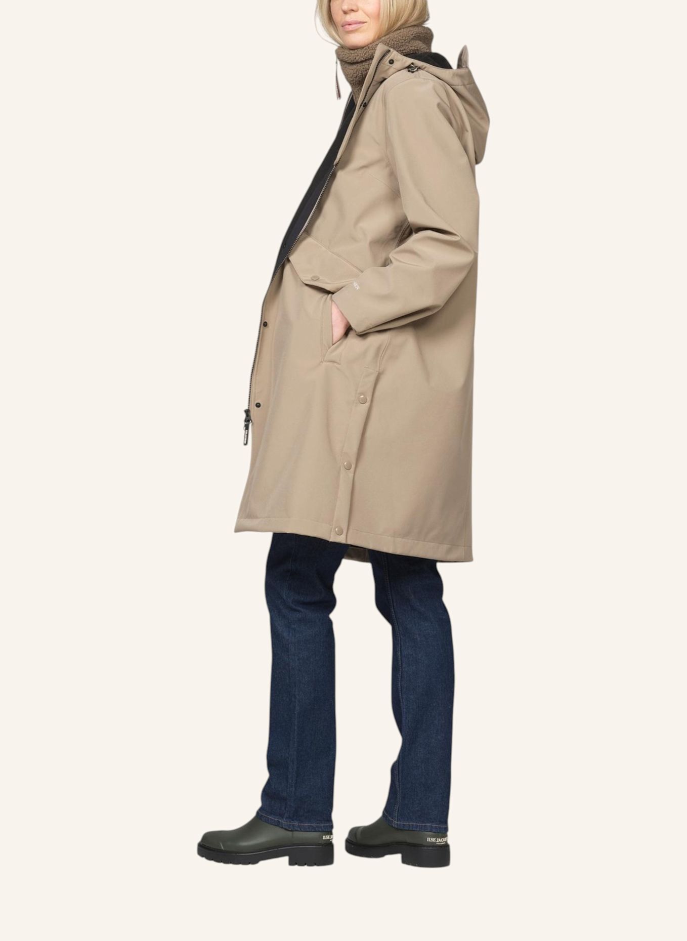 ILSE JACOBSEN Funktionsjacke: BEIGE