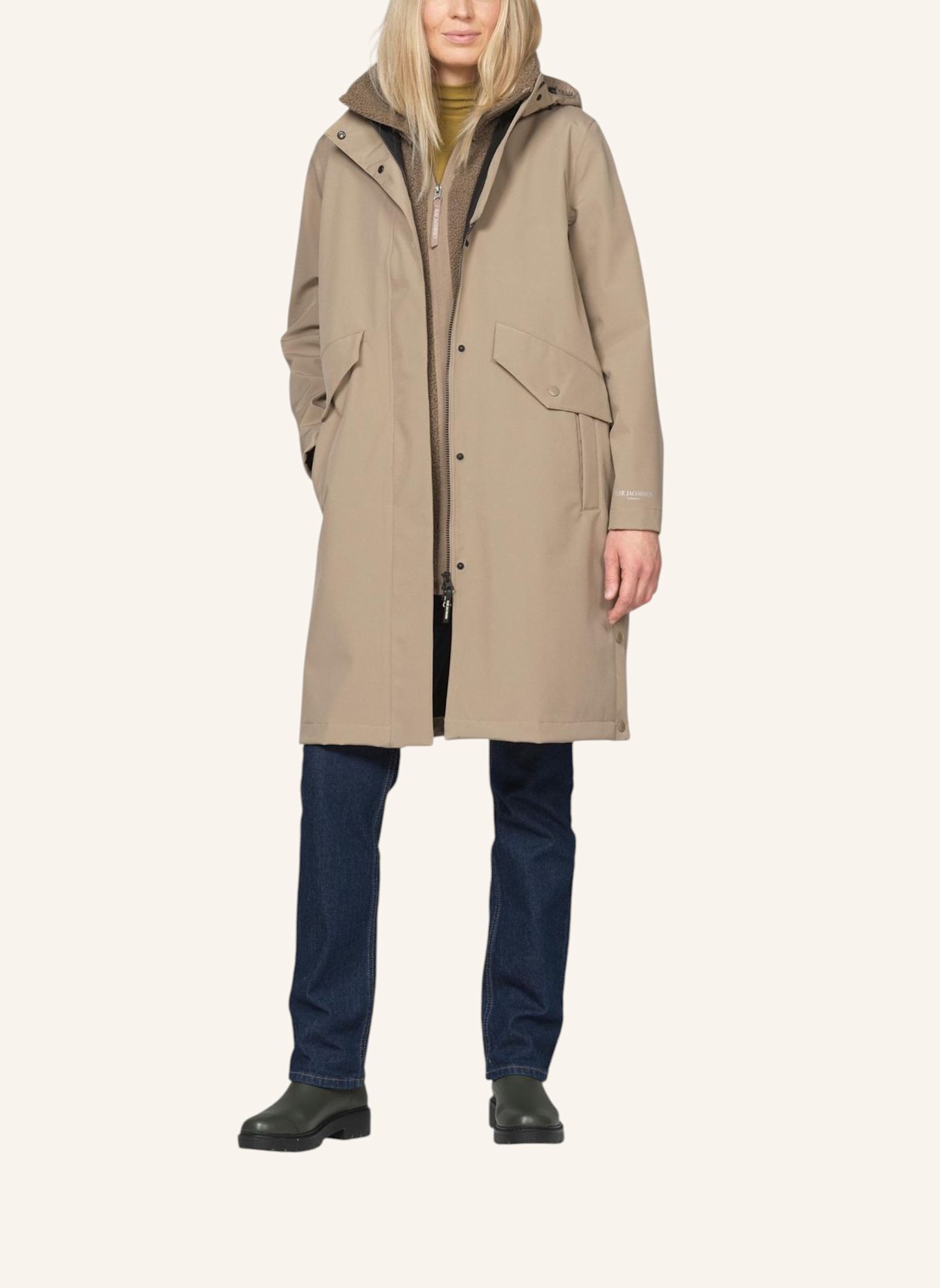 ILSE JACOBSEN Funktionsjacke: BEIGE
