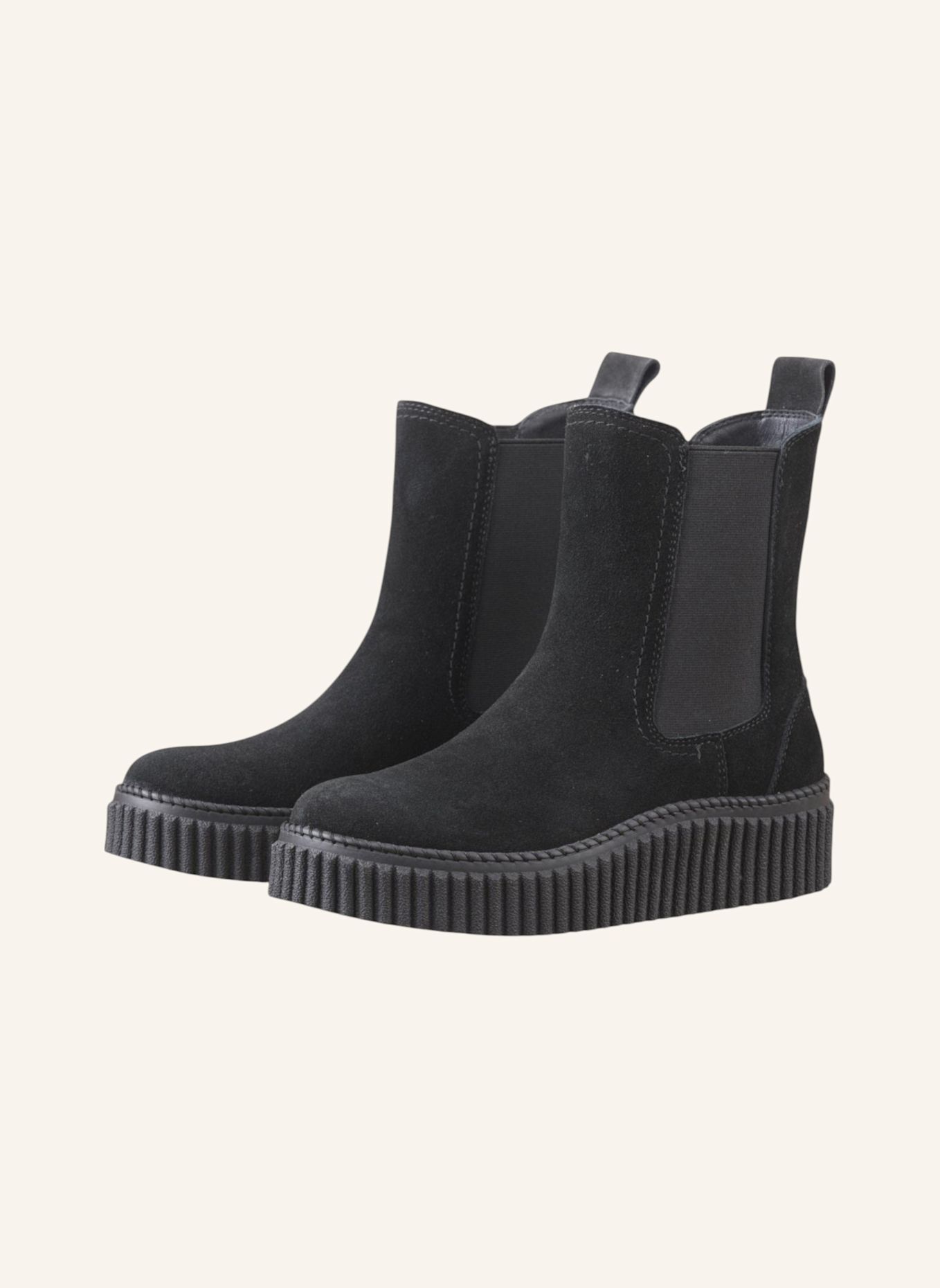 ILSE JACOBSEN Chelsea Boots CALIRA06: SCHWARZ