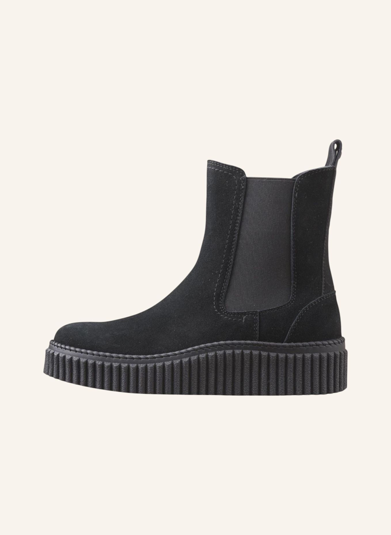 ILSE JACOBSEN Chelsea Boots CALIRA06: SCHWARZ
