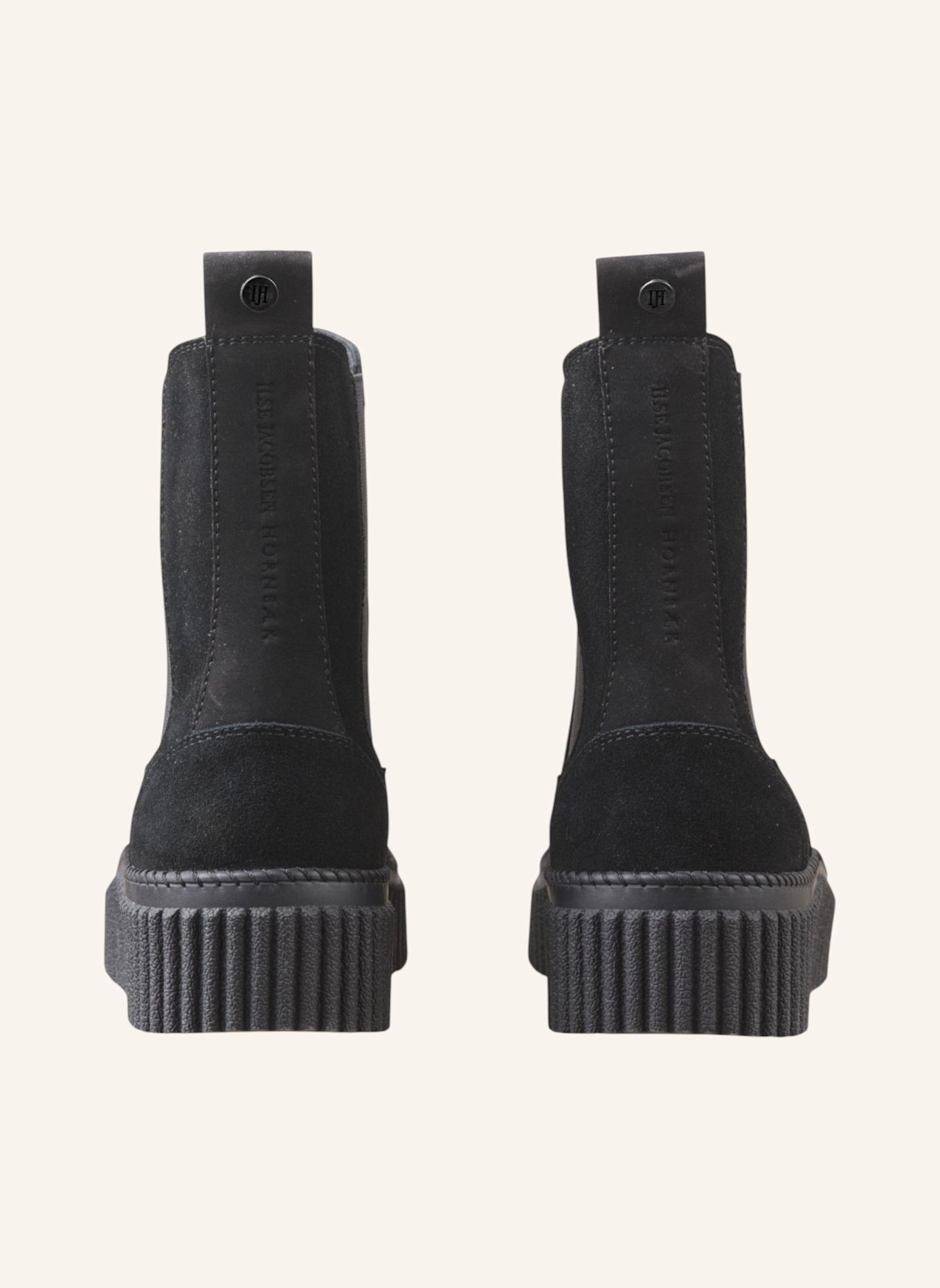 ILSE JACOBSEN Chelsea Boots CALIRA06: SCHWARZ