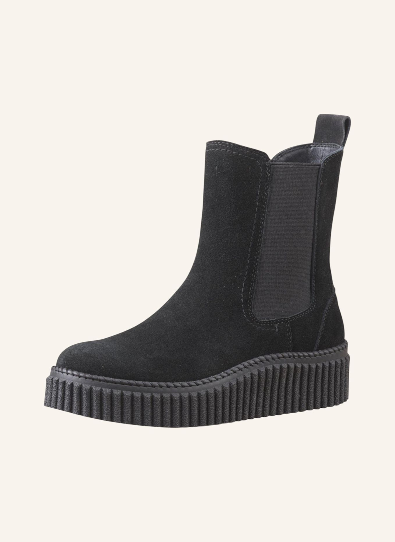 ILSE JACOBSEN Chelsea Boots CALIRA06: SCHWARZ