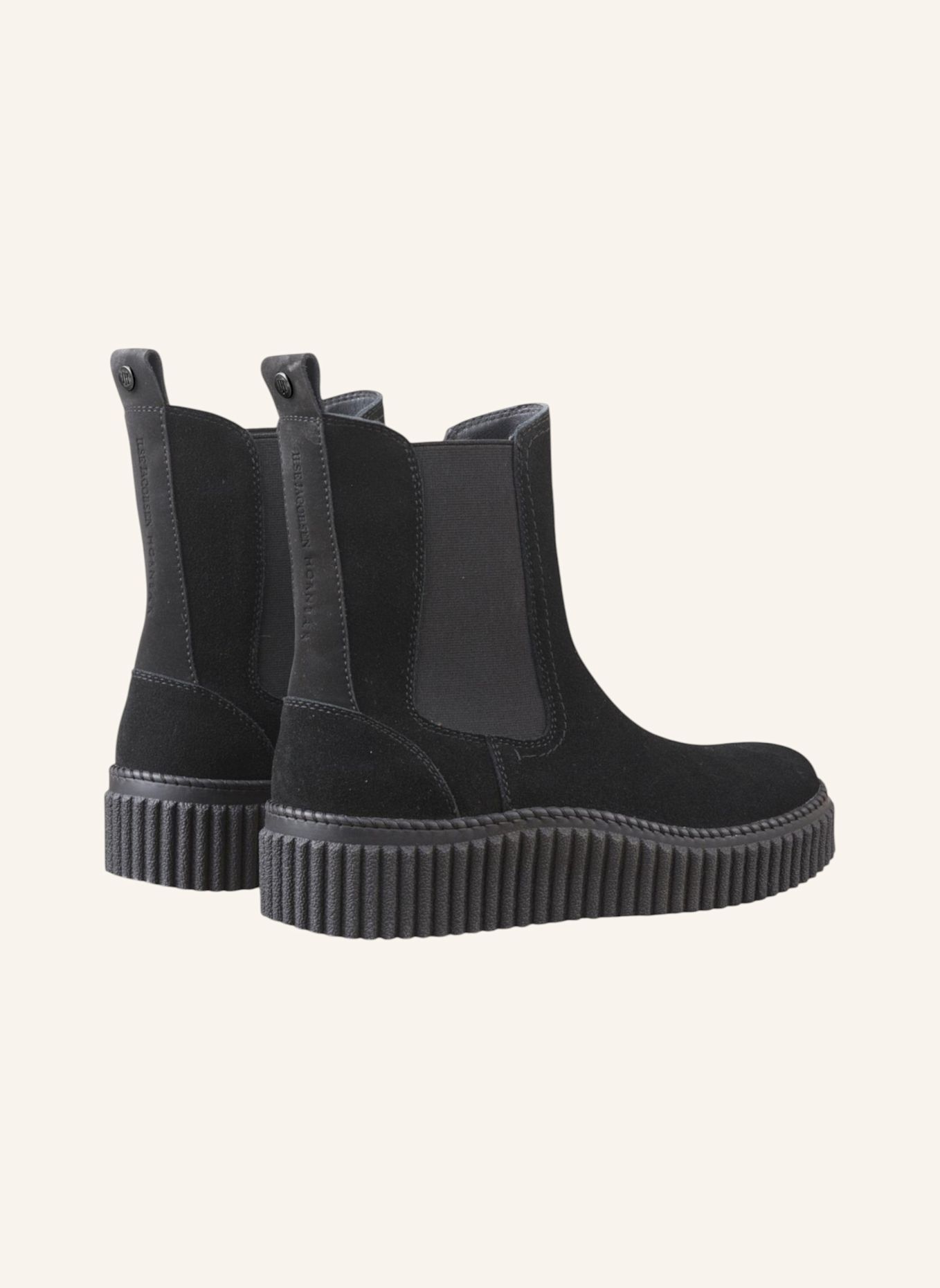 ILSE JACOBSEN Chelsea Boots CALIRA06: SCHWARZ