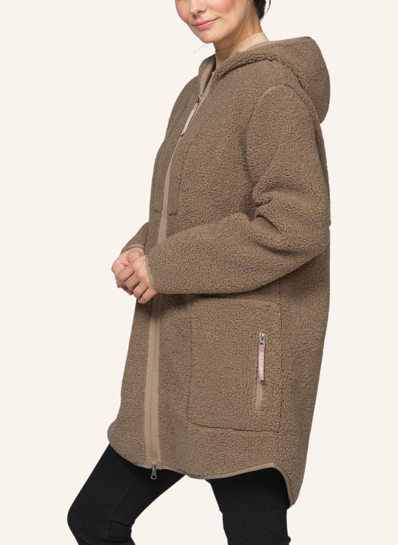ILSE JACOBSEN Fleecejacke BONDEDPILE04: BEIGE